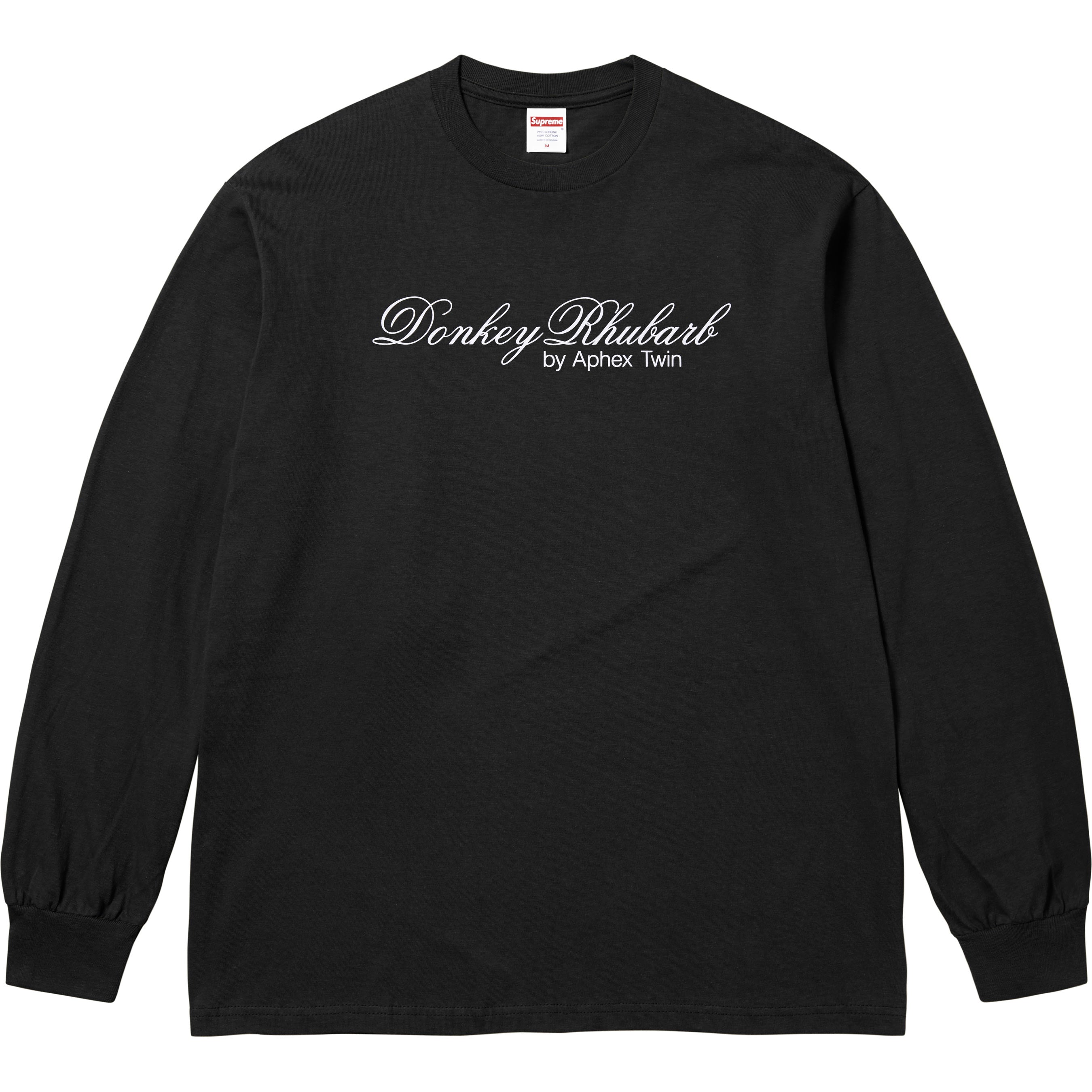 Supreme/Aphex Twin Donkey Rhubarb L/S Tee