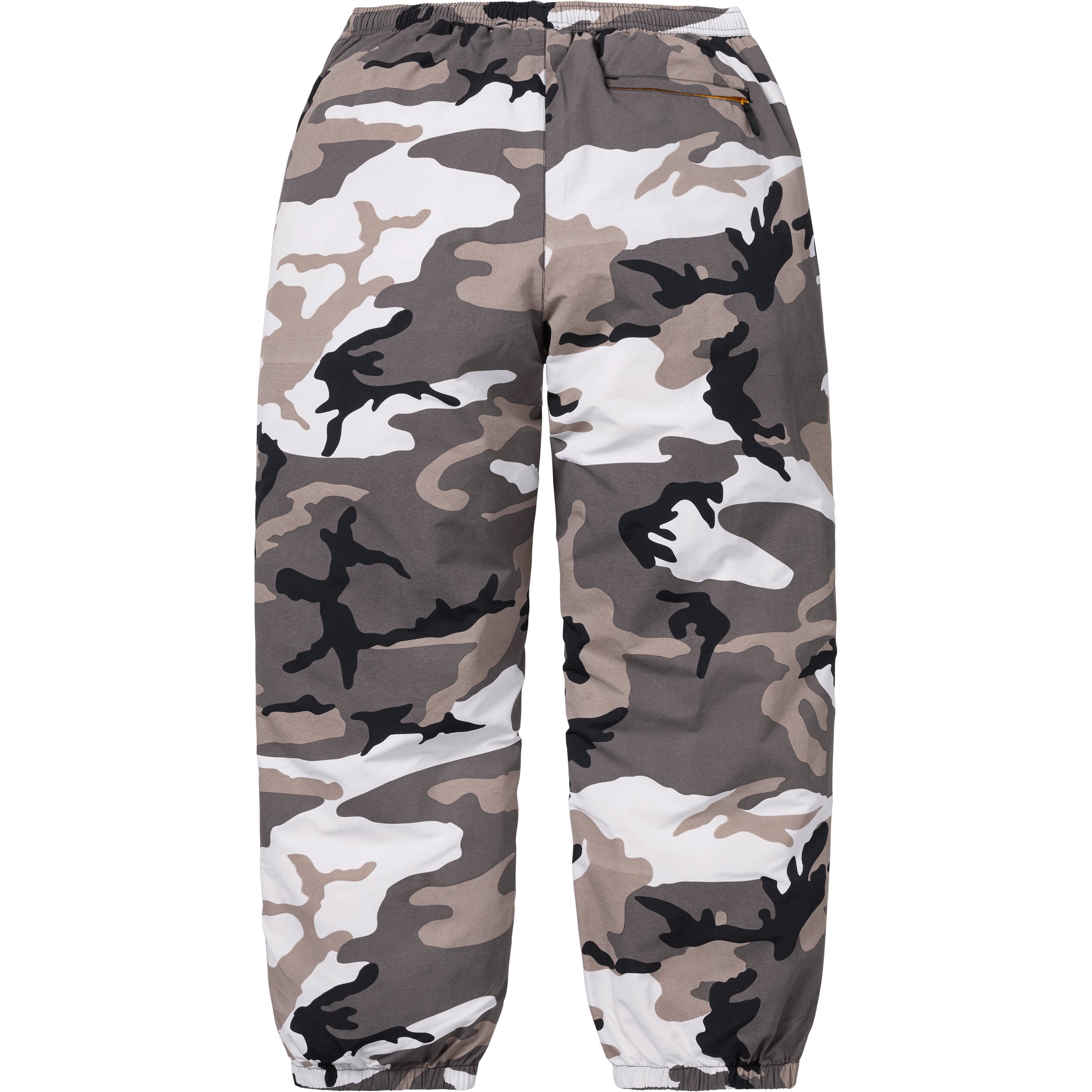 Contrast Zip Warm Up Pant