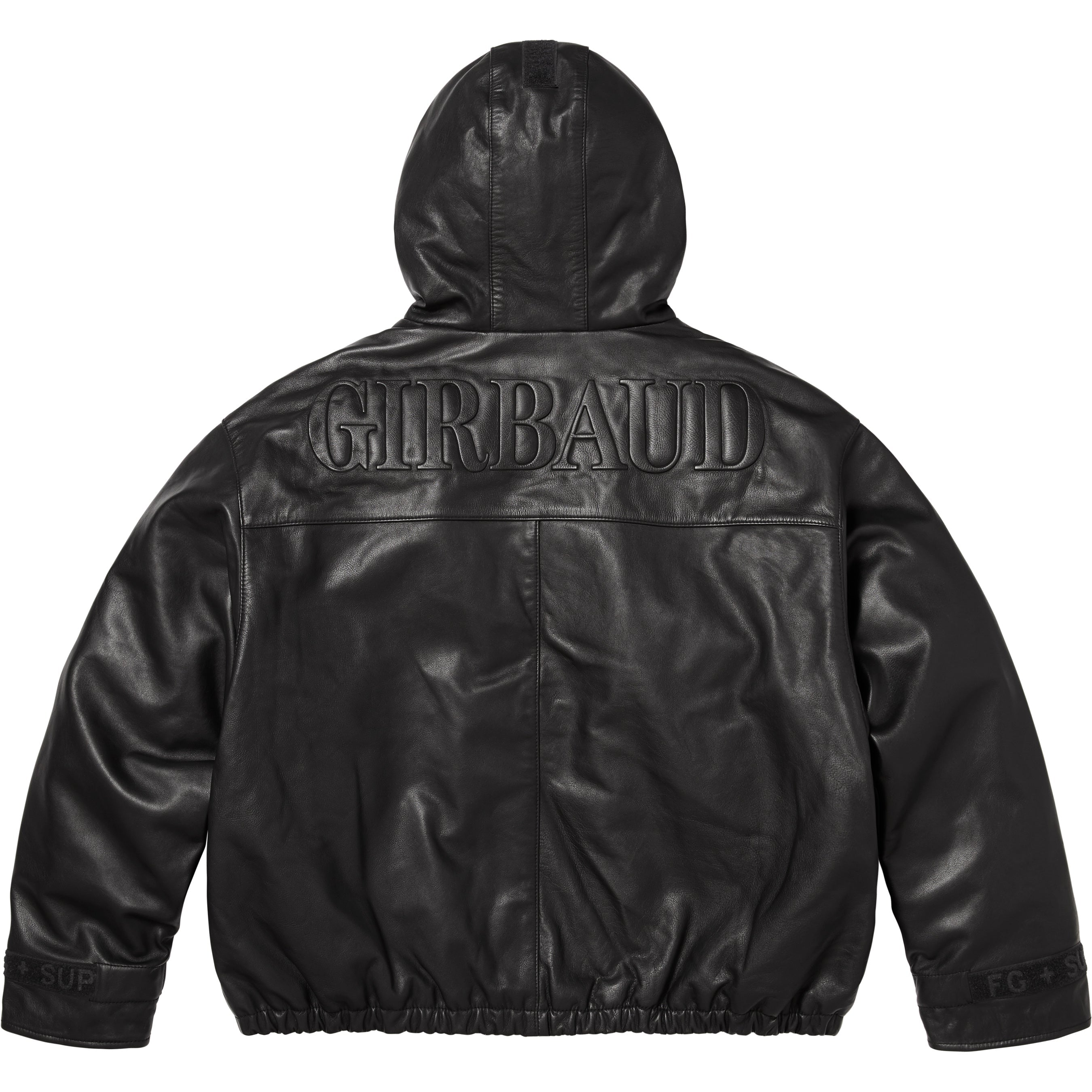 Supreme®/Marithé + François Girbaud Hooded Leather Flight Bomber Jacket