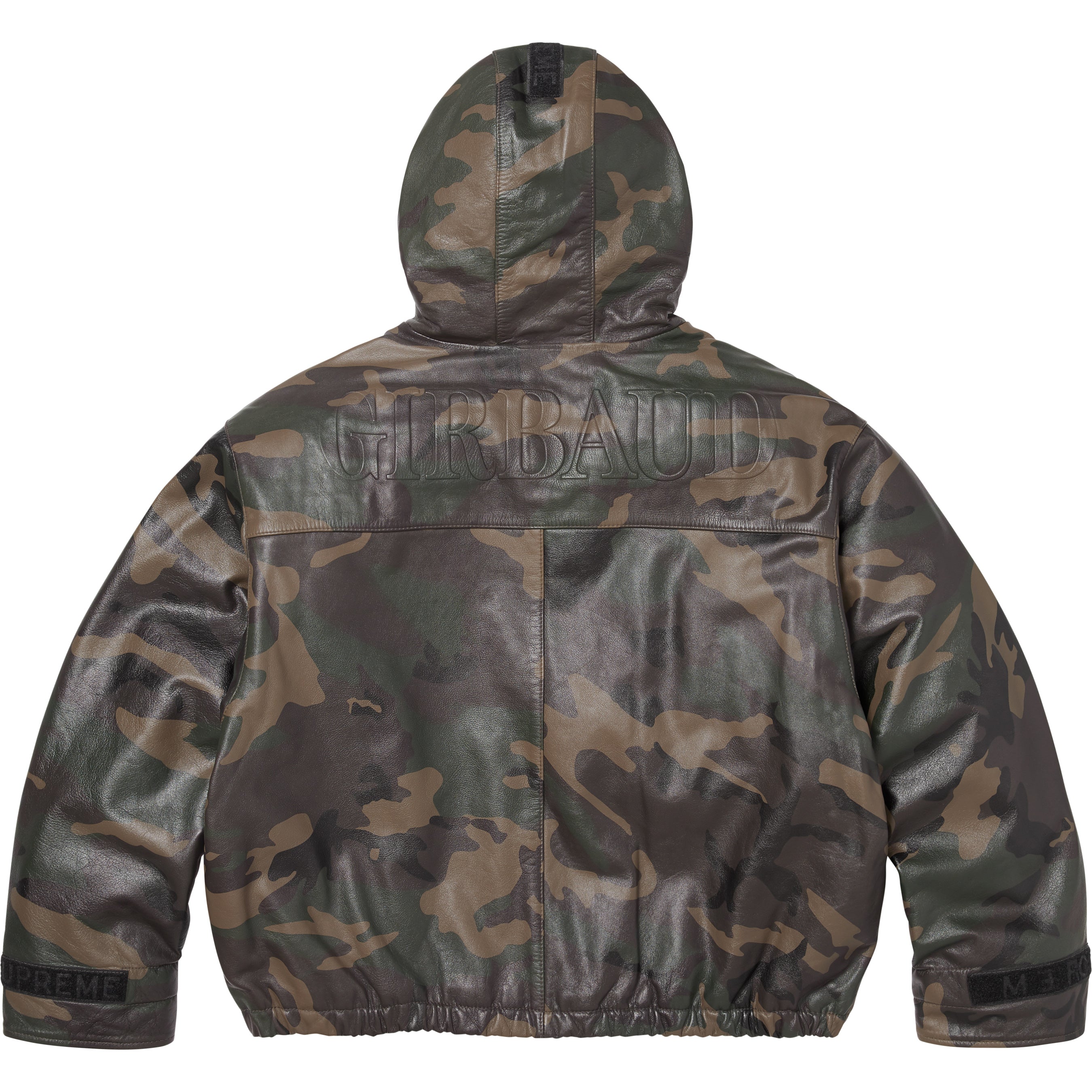 Supreme®/Marithé + François Girbaud Hooded Leather Flight Bomber Jacket