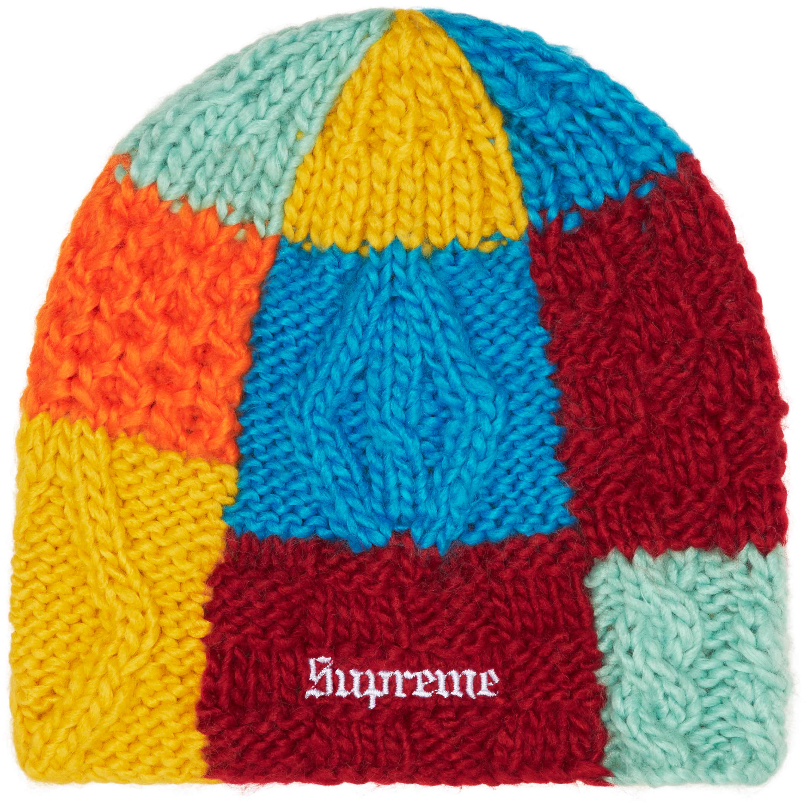 Block Knit Beanie