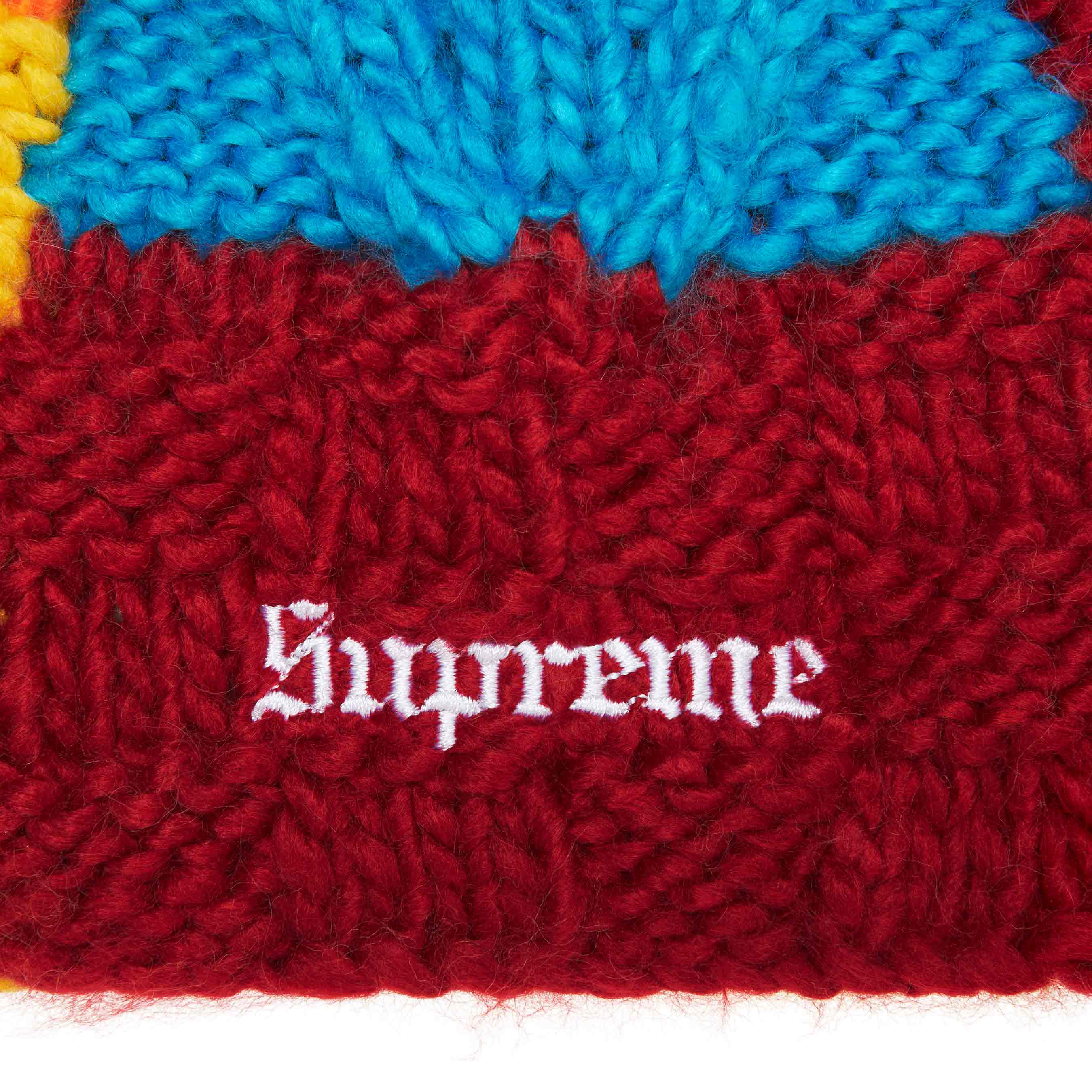 Block Knit Beanie