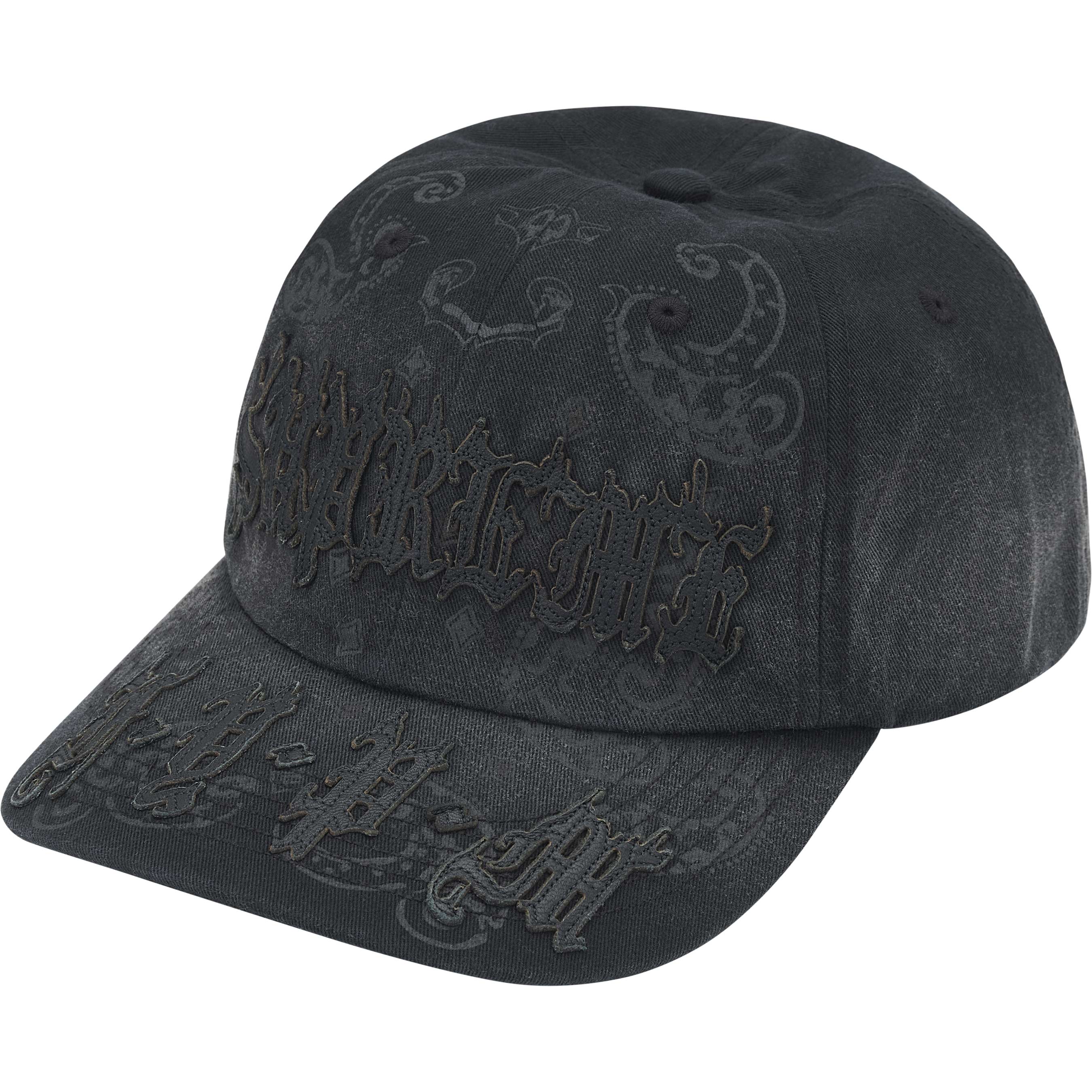 Leather Appliqué 6-Panel