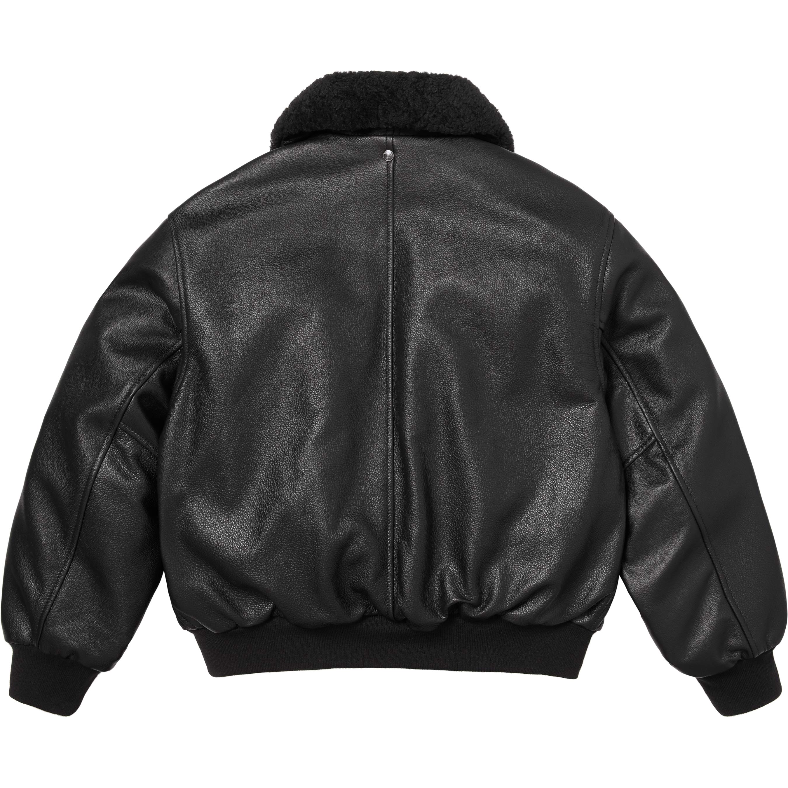 Supreme®/Schott® Shearling Collar Bomber Jacket