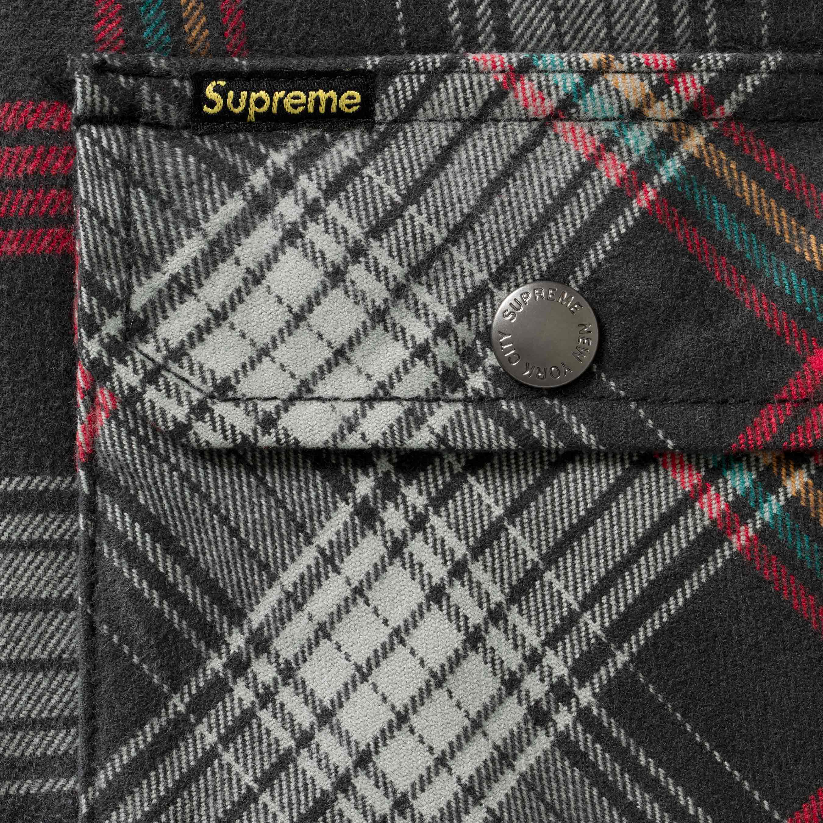 Quilted Lined Flannel Snap Shirt