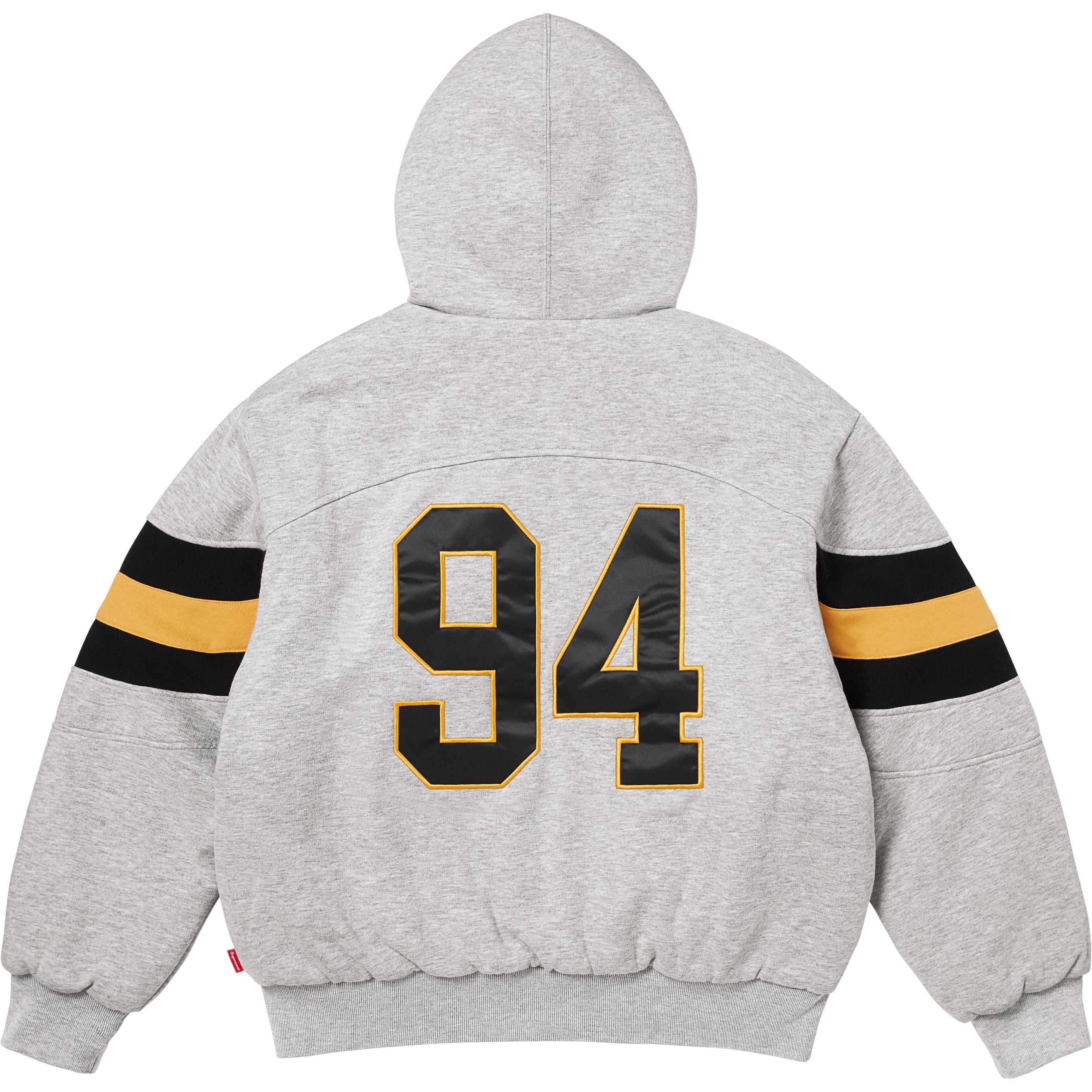 Filled Zip Up Hooded Sweatshirt