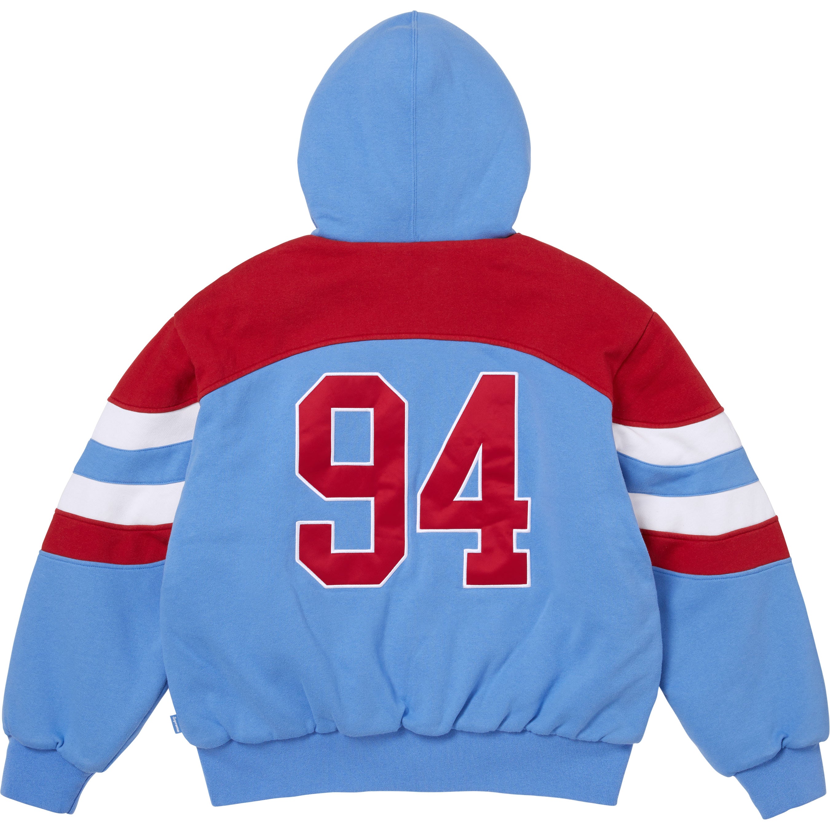 Filled Zip Up Hooded Sweatshirt