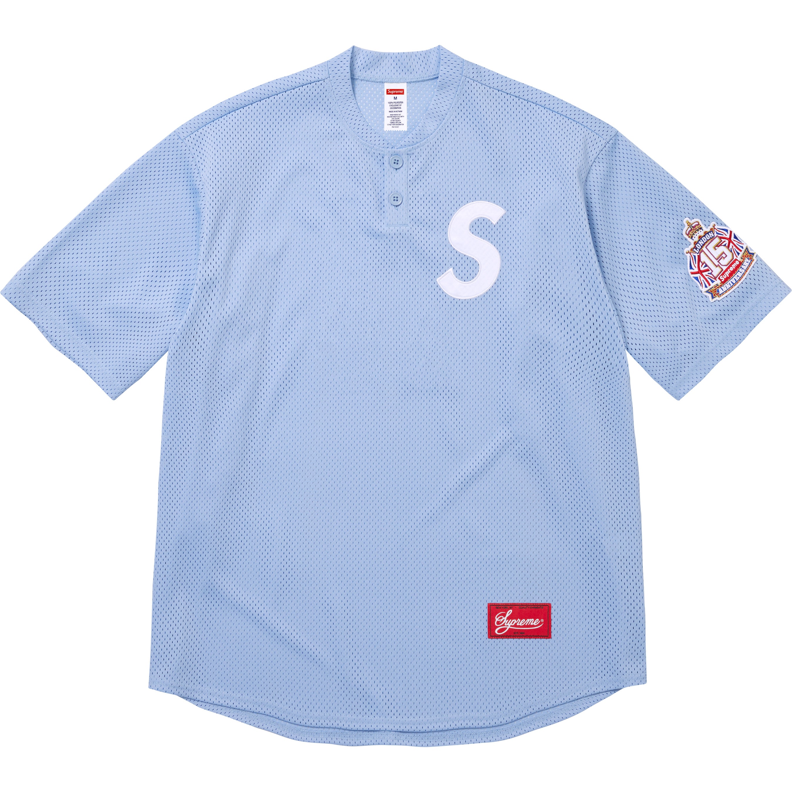 Shop S Logo Baseball Henley