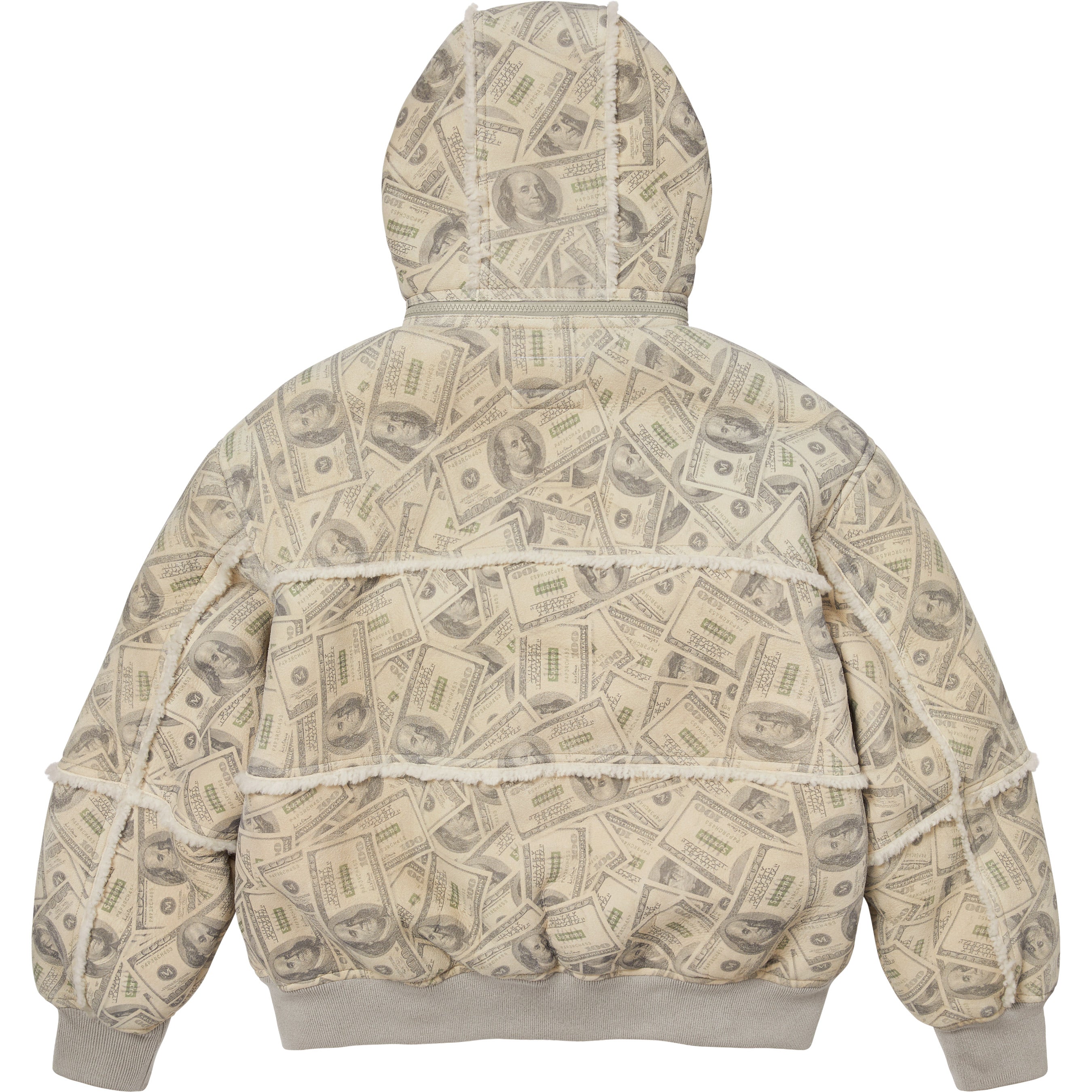 Supreme®/MM6 Maison Margiela Hooded Shearling Bomber Jacket