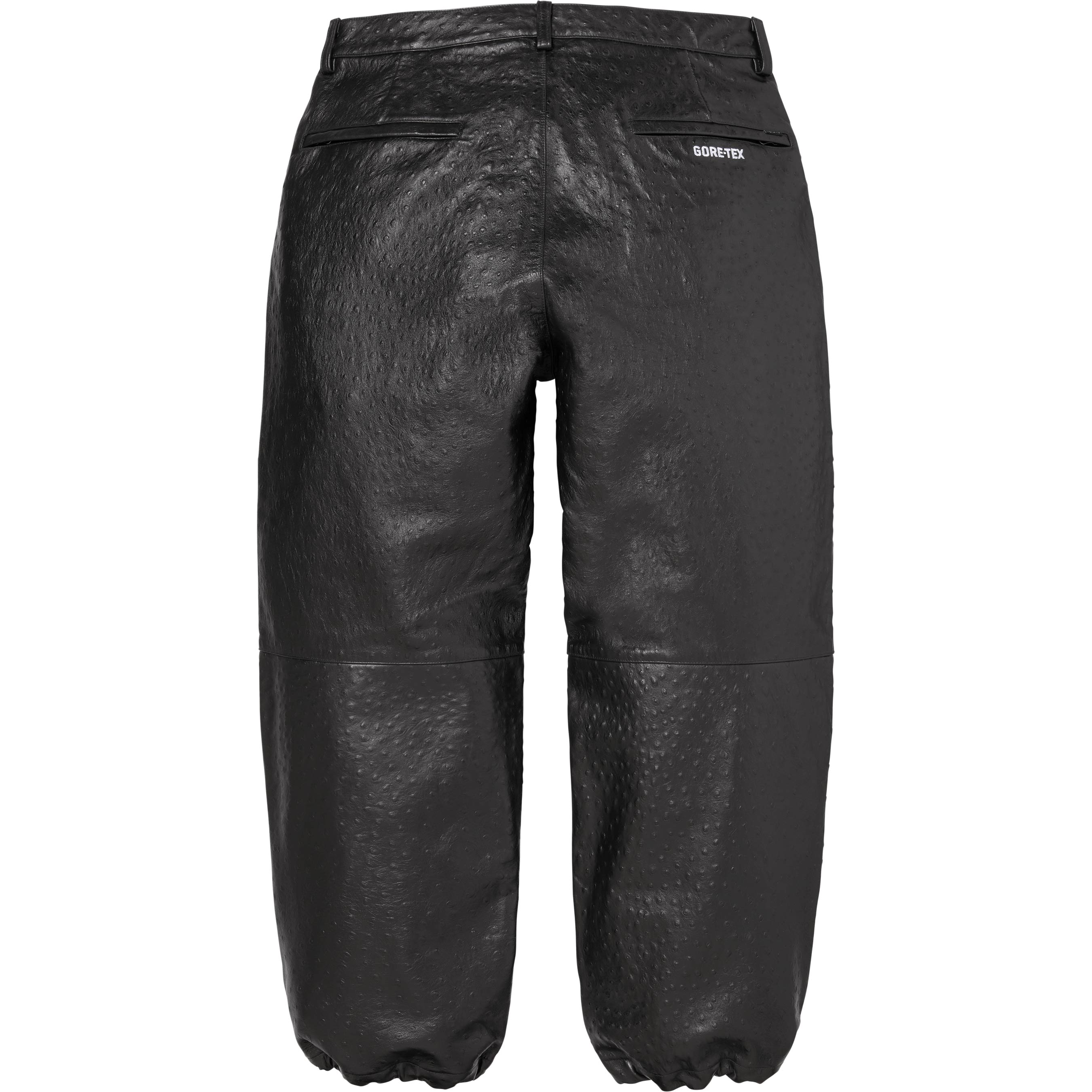 GORE-TEX Ostrich Embossed Leather Pant