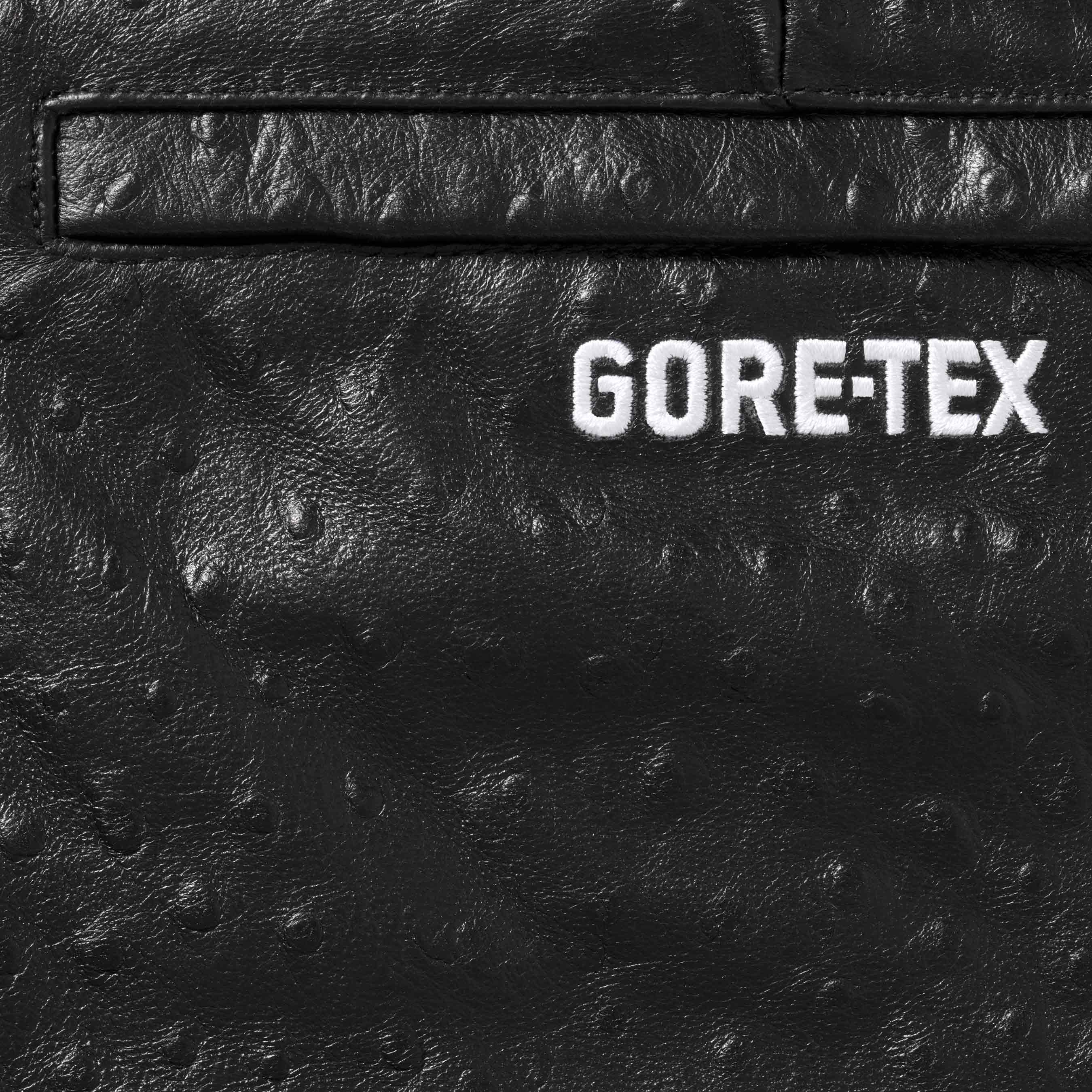 GORE-TEX Ostrich Embossed Leather Pant