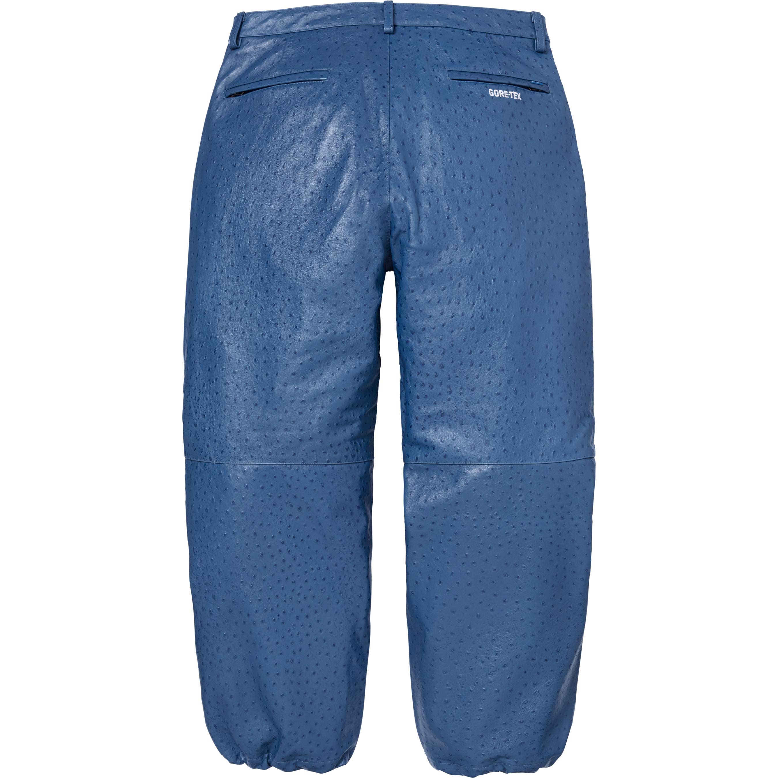 GORE-TEX Ostrich Embossed Leather Pant