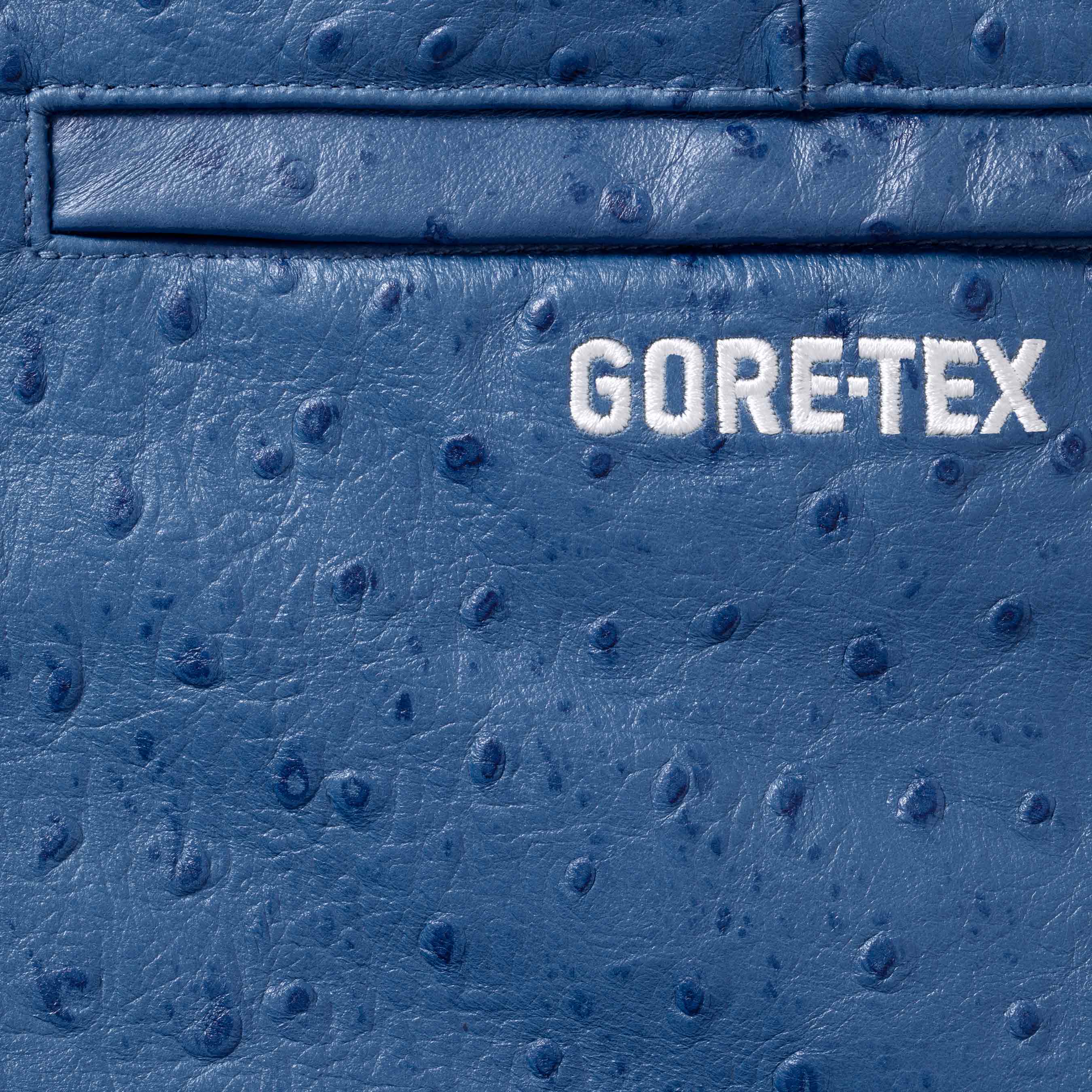 GORE-TEX Ostrich Embossed Leather Pant