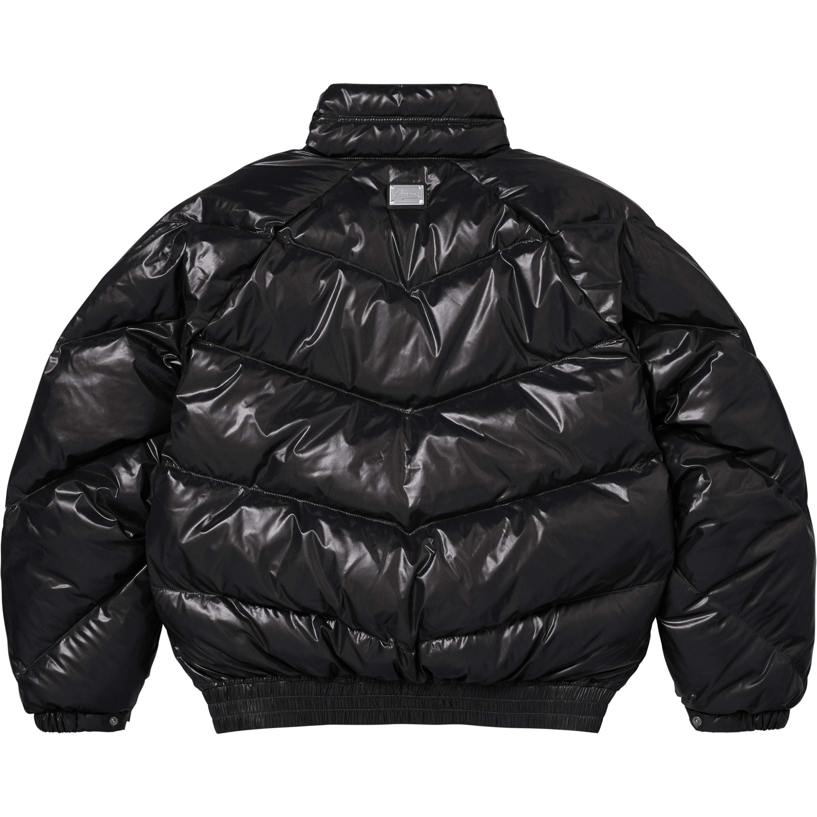 Supreme®/Schott® Glossy Lightweight Down Puffer Jacket