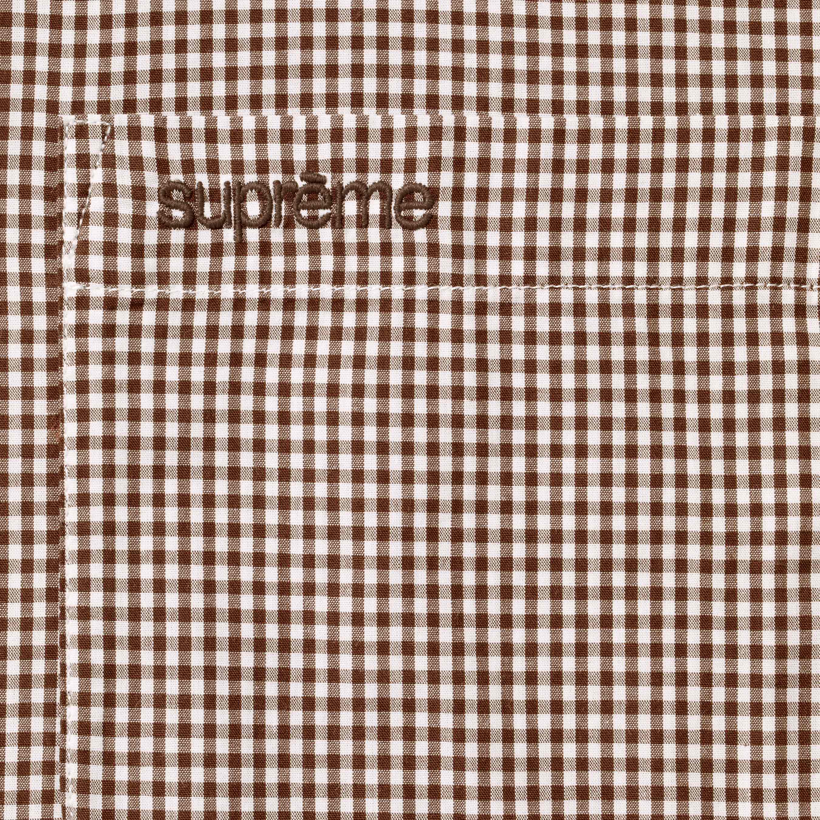 Gingham S/S Shirt