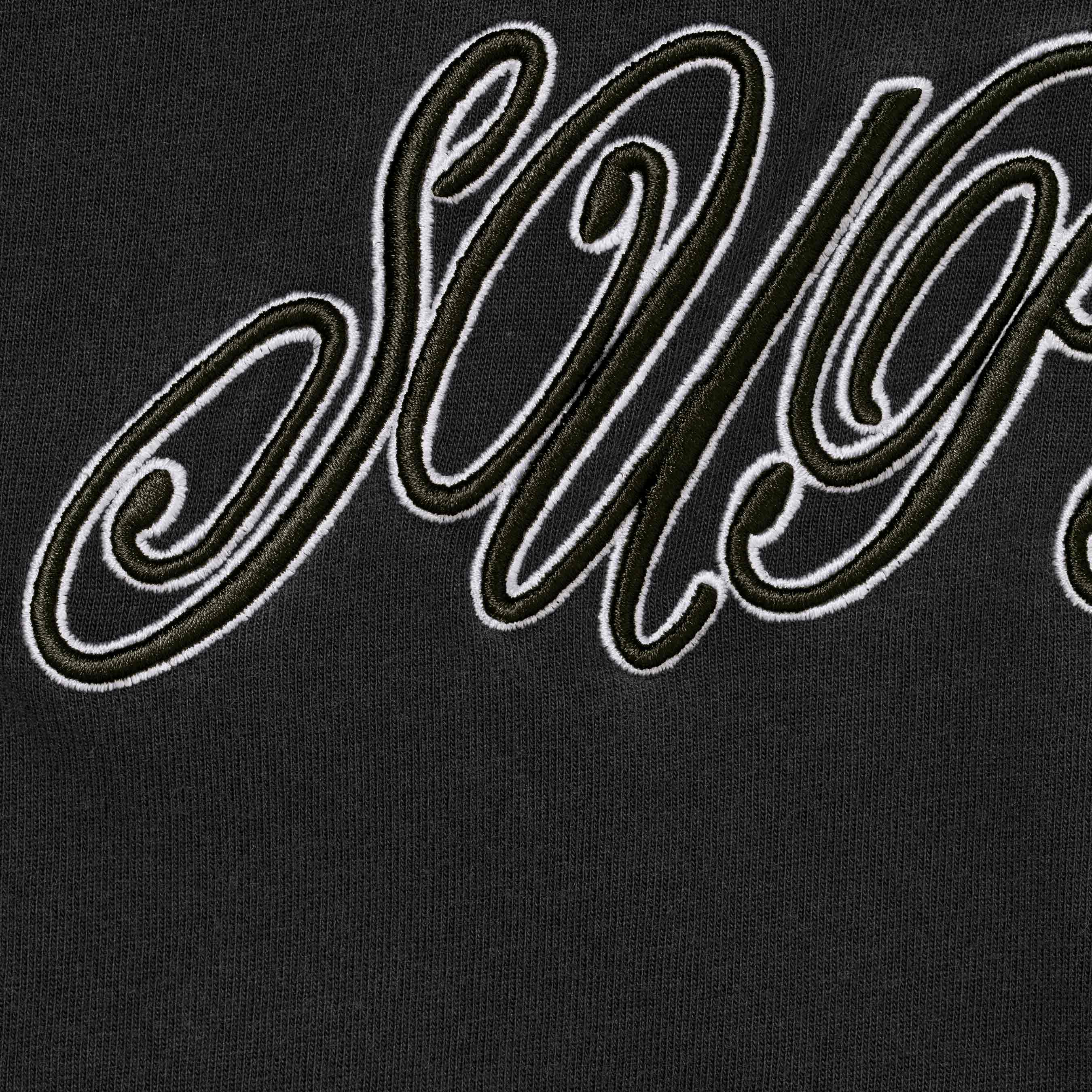 Raised Script S/S Top