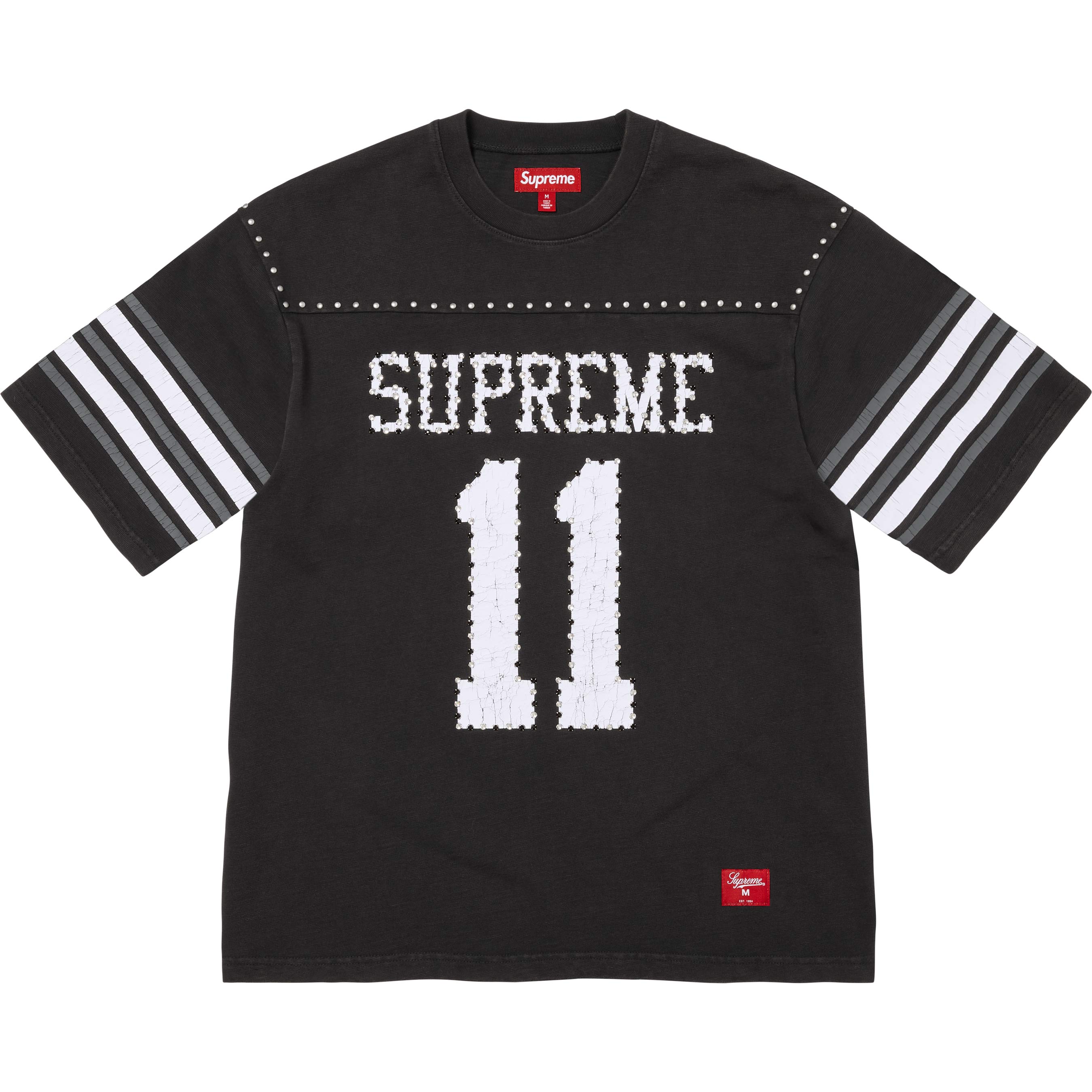 Studded S/S Football Top