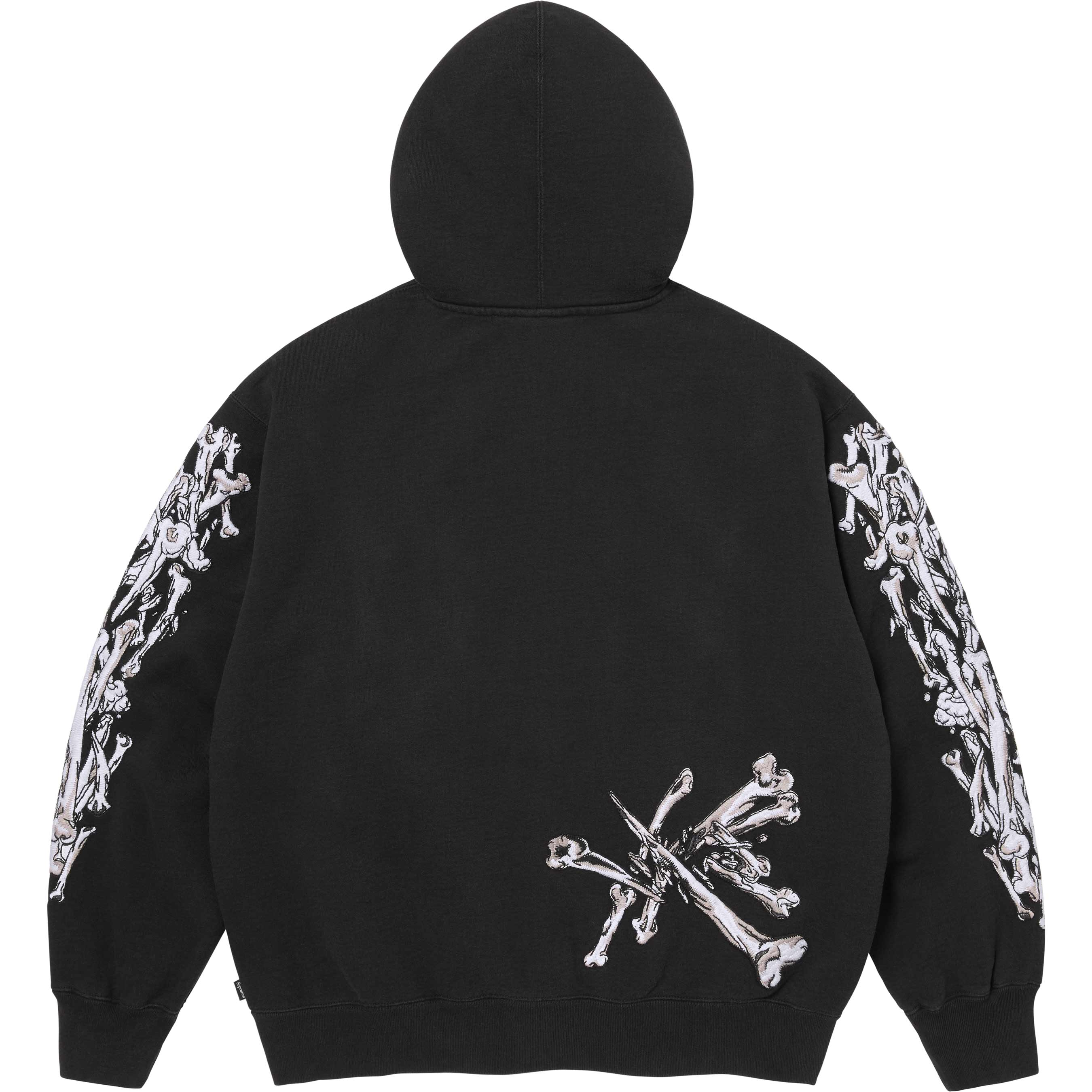 Monster Jam™ Grave Digger™ Bones Zip Up Hooded Sweatshirt