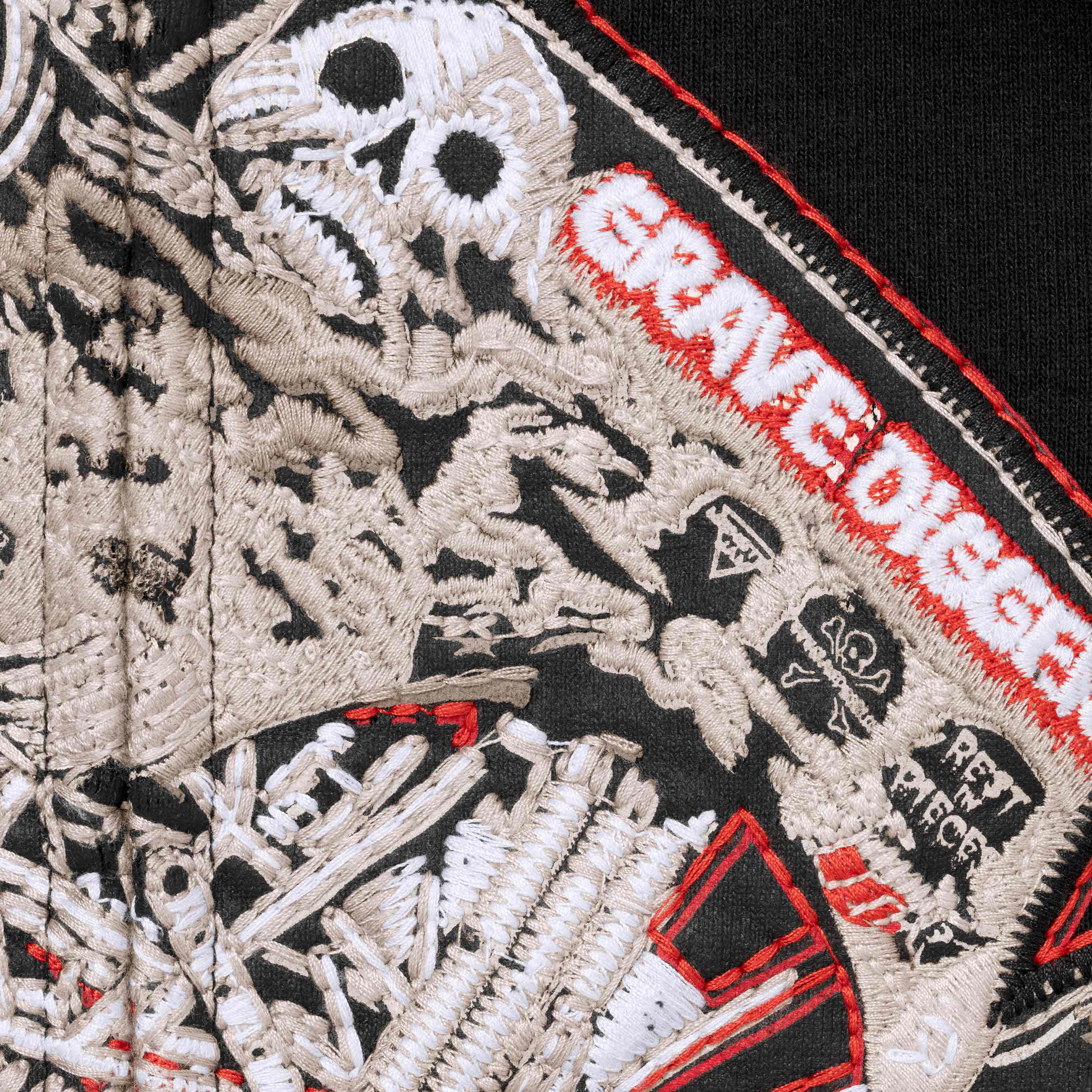 Monster Jam™ Grave Digger™ Bones Zip Up Hooded Sweatshirt