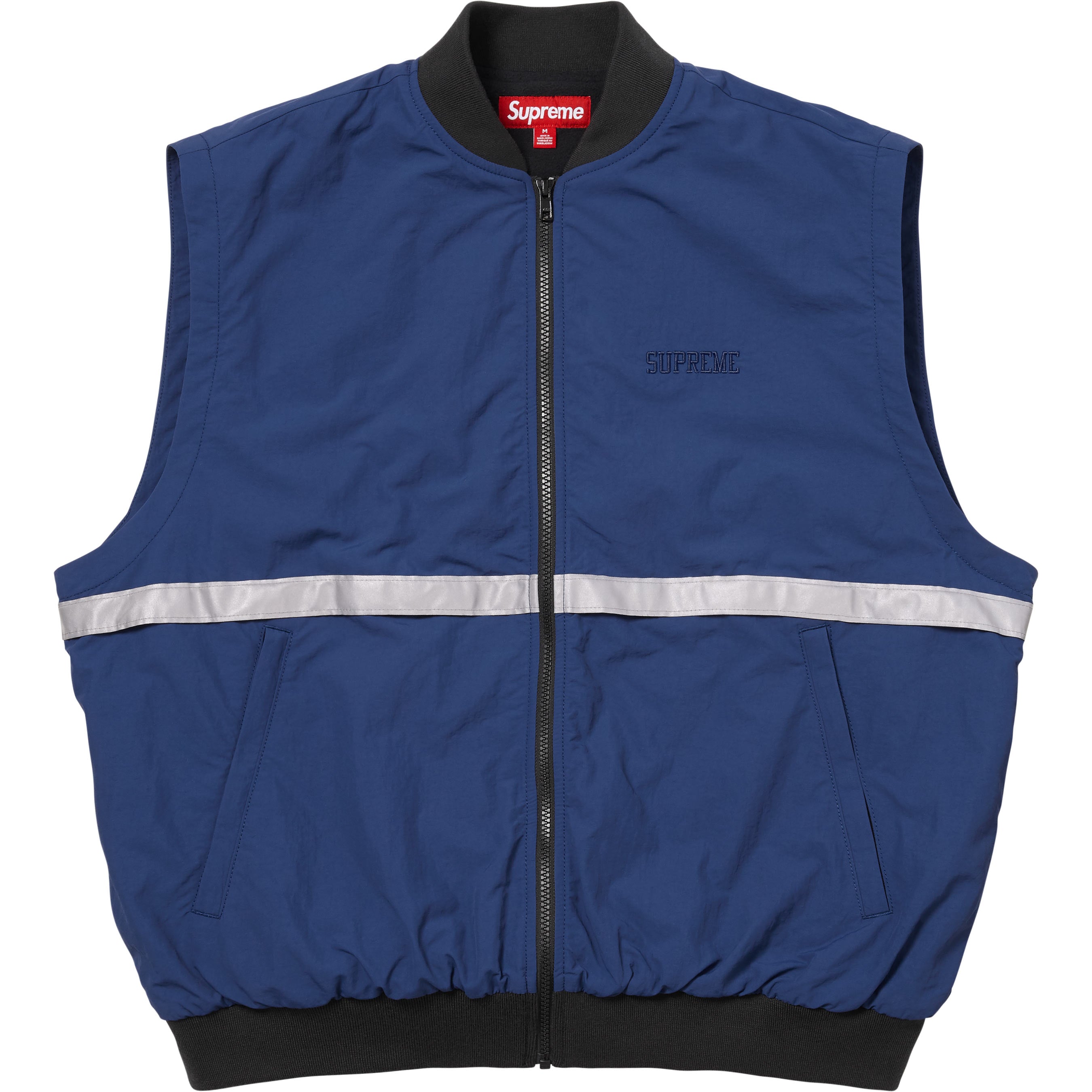 Zip-Off Sleeve Reflective Stripe Jacket