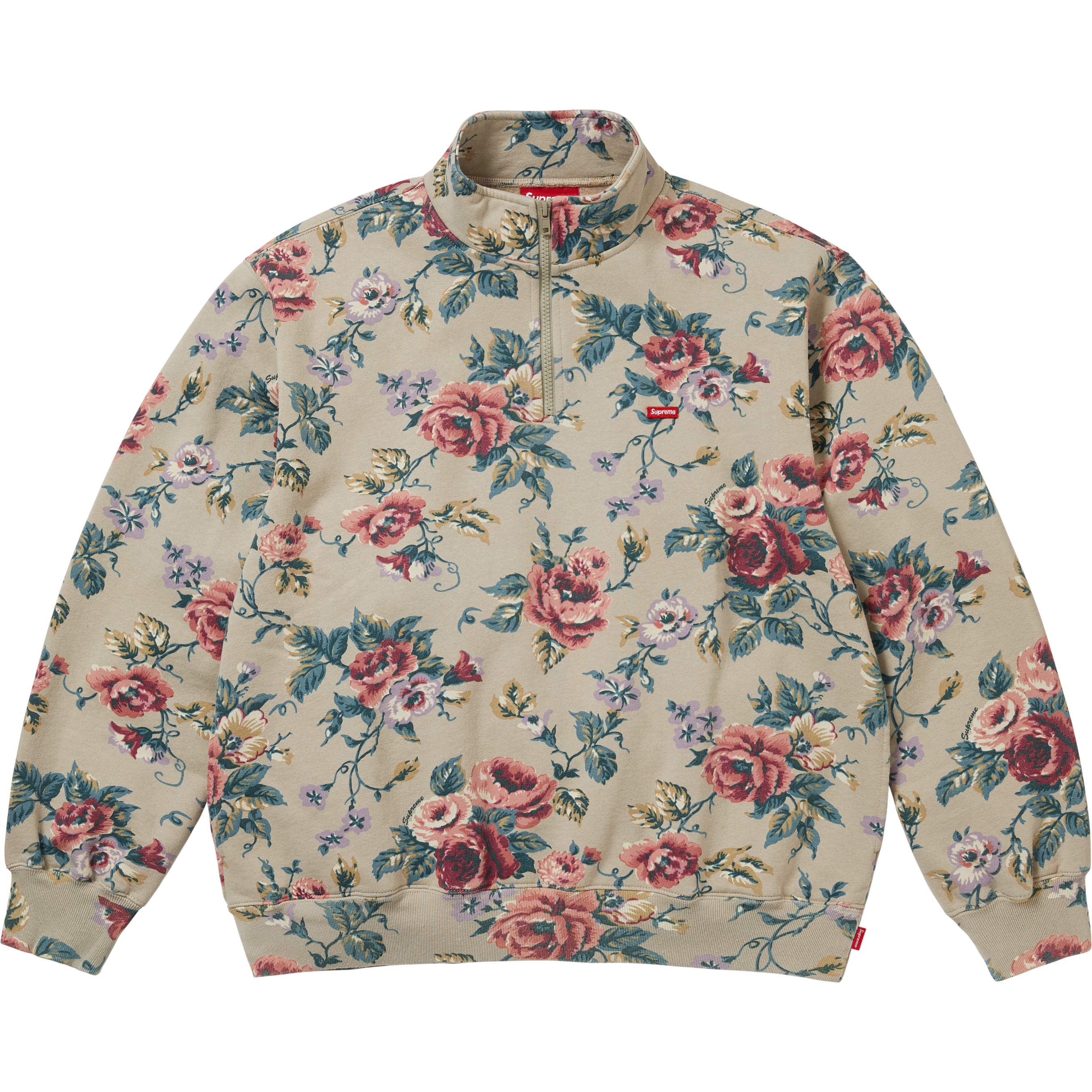 Small Box Half Zip Pullover
