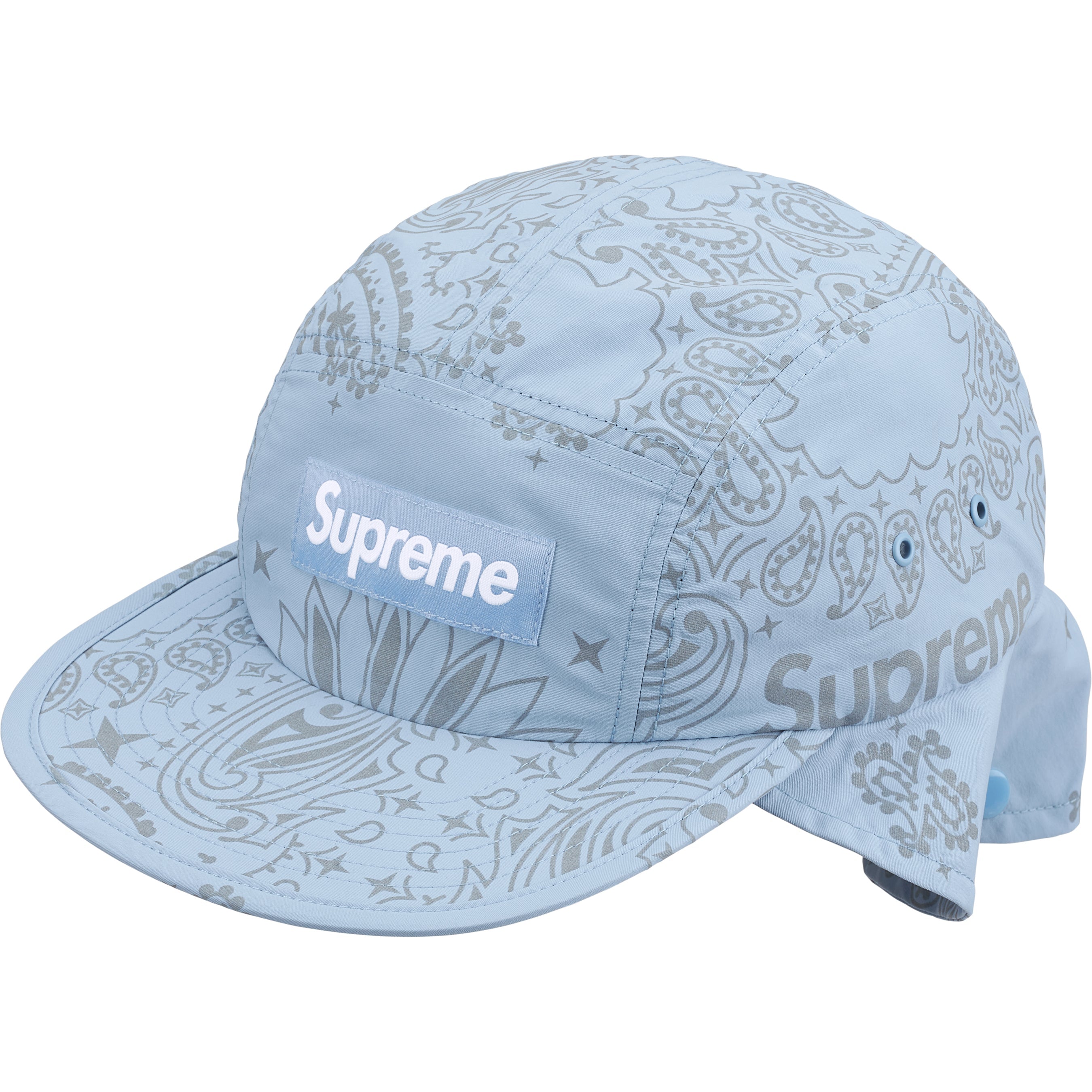 Reflective Bandana Sunshield Camp Cap