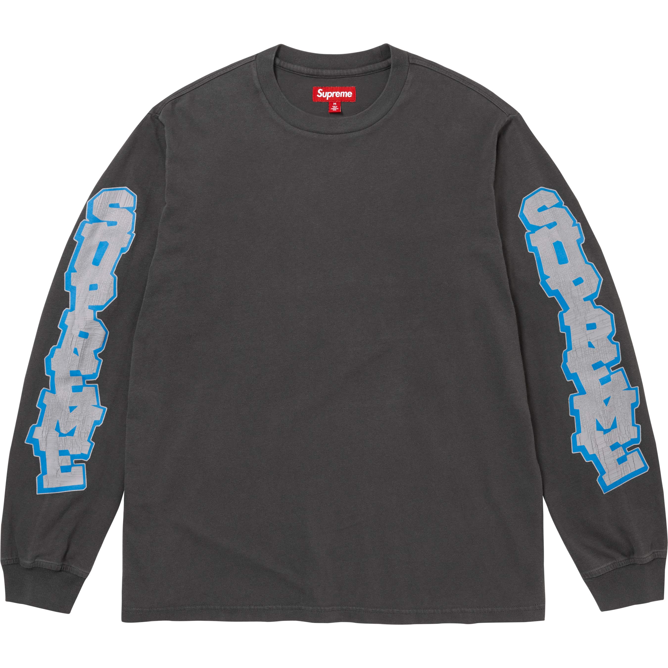 Cracked Sleeve L/S Top