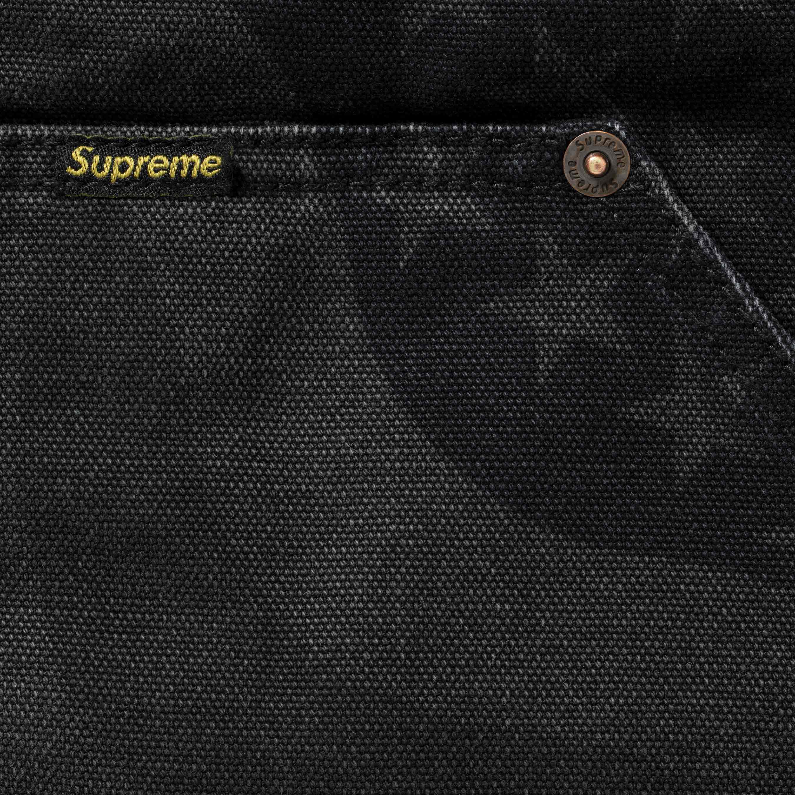Flag Quilted Hooded Work Jacket