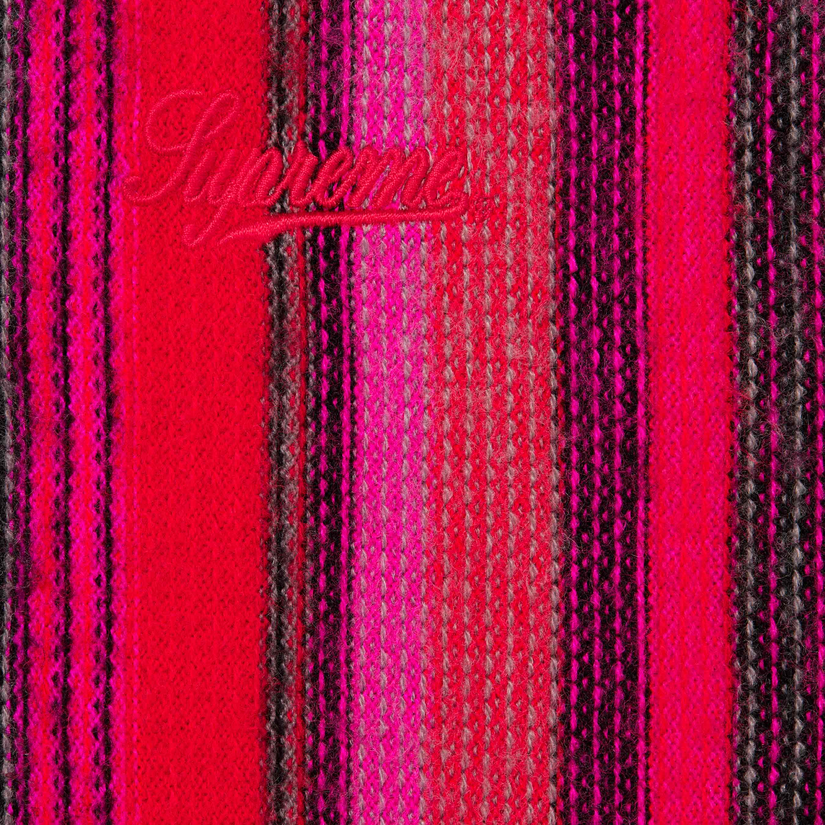 Multi Stripe Polo Sweater