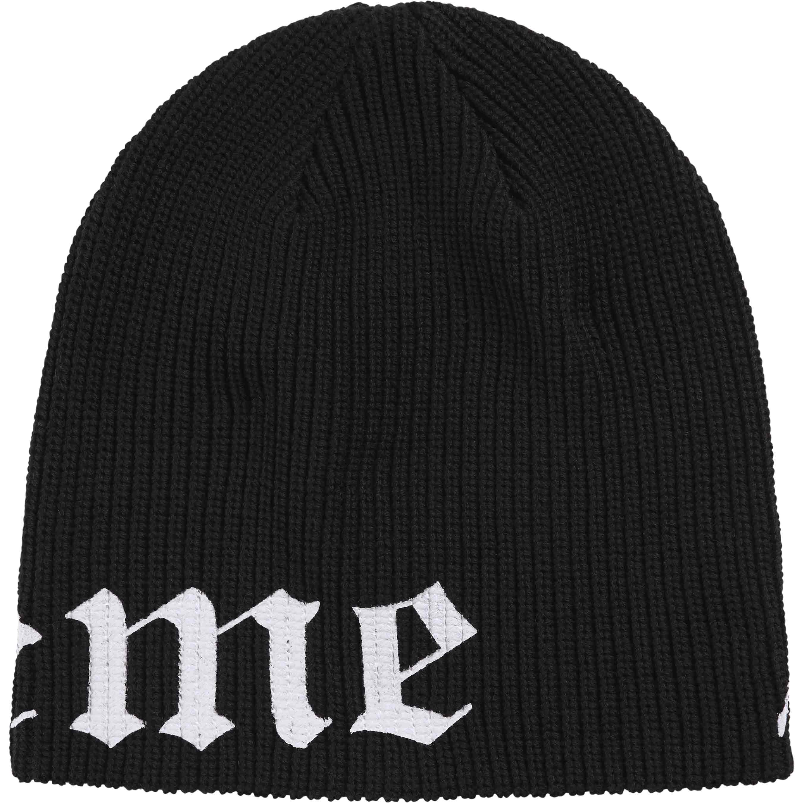 Old English Printed Beanie