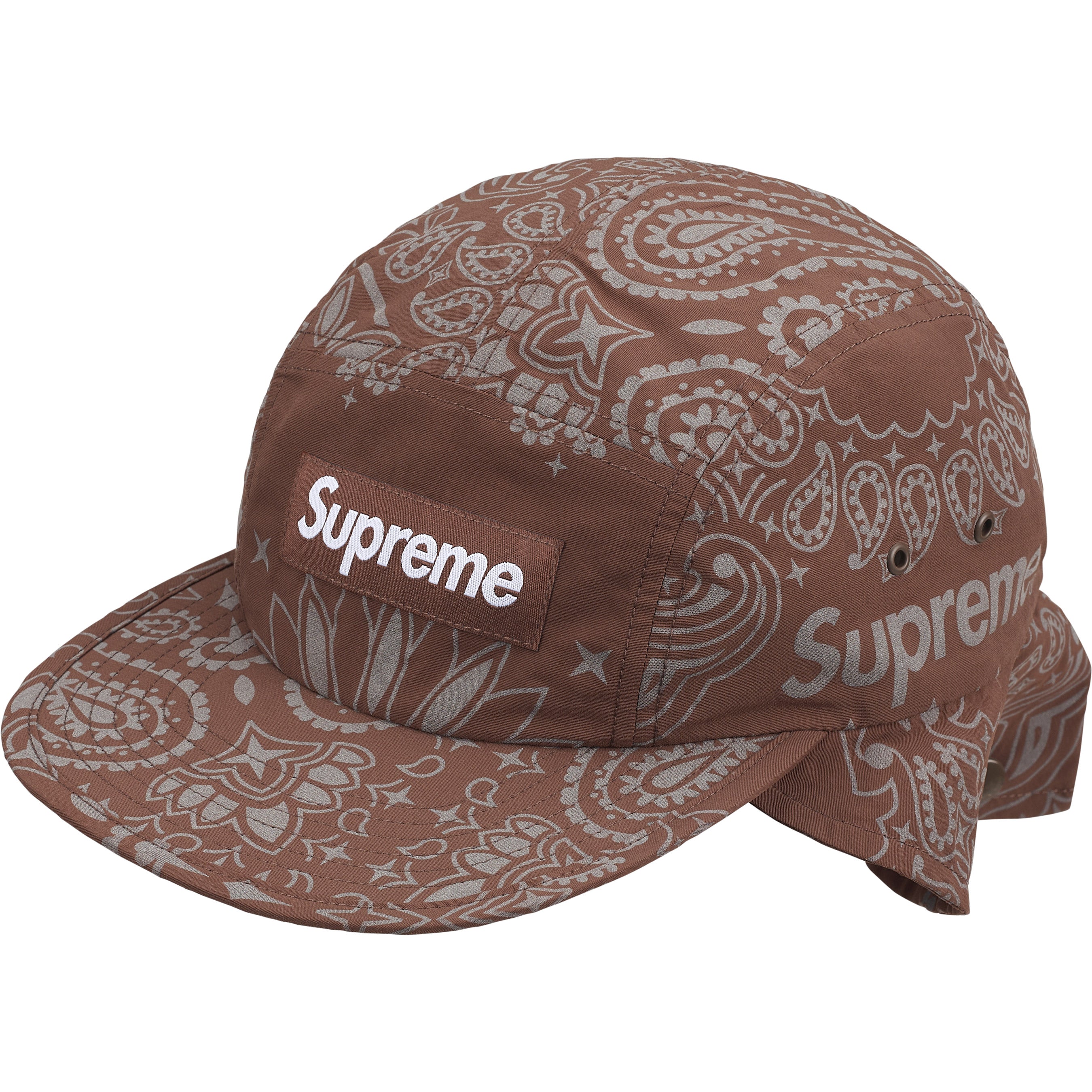 Reflective Bandana Sunshield Camp Cap