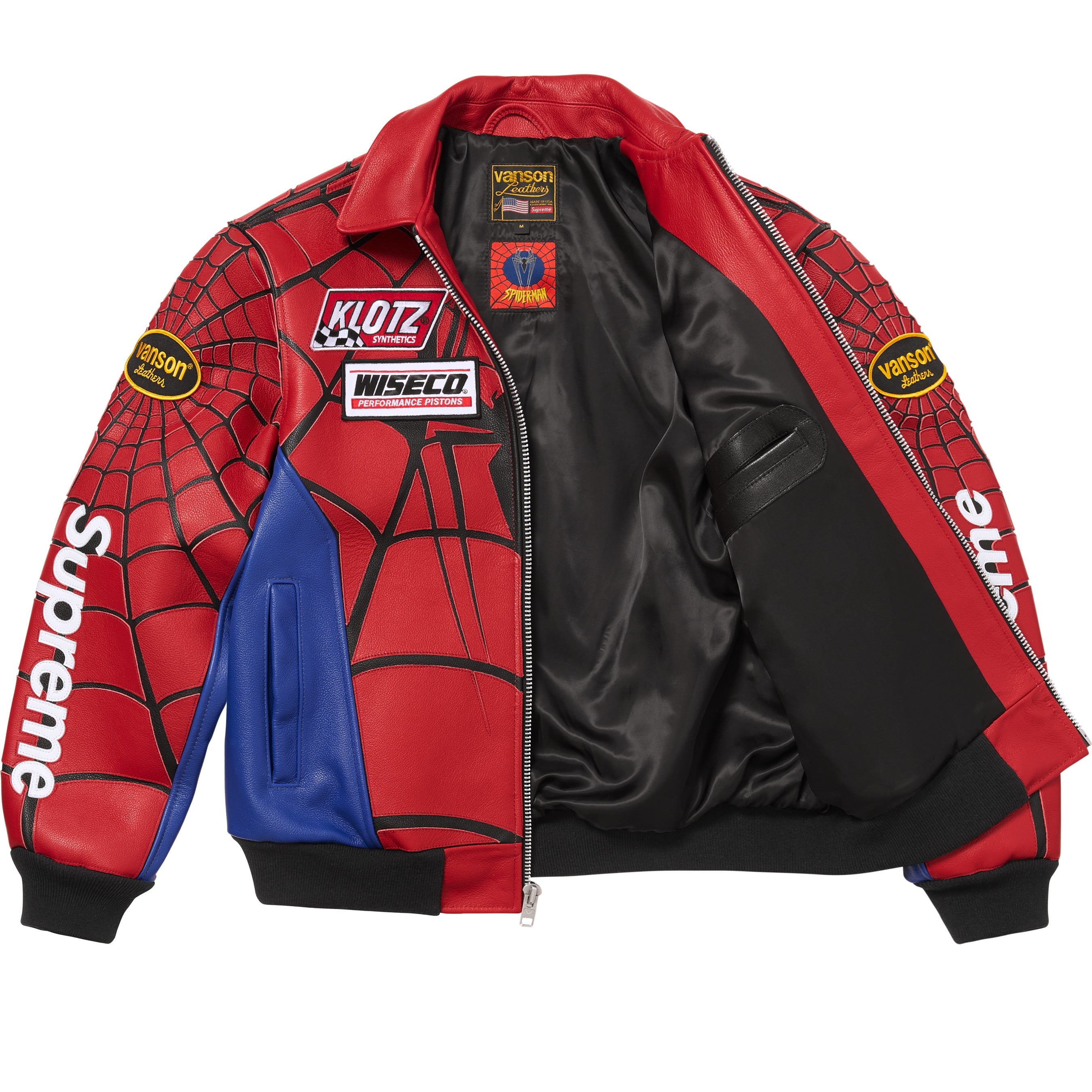 Supreme®/Vanson Leathers® Spider-Man Jacket