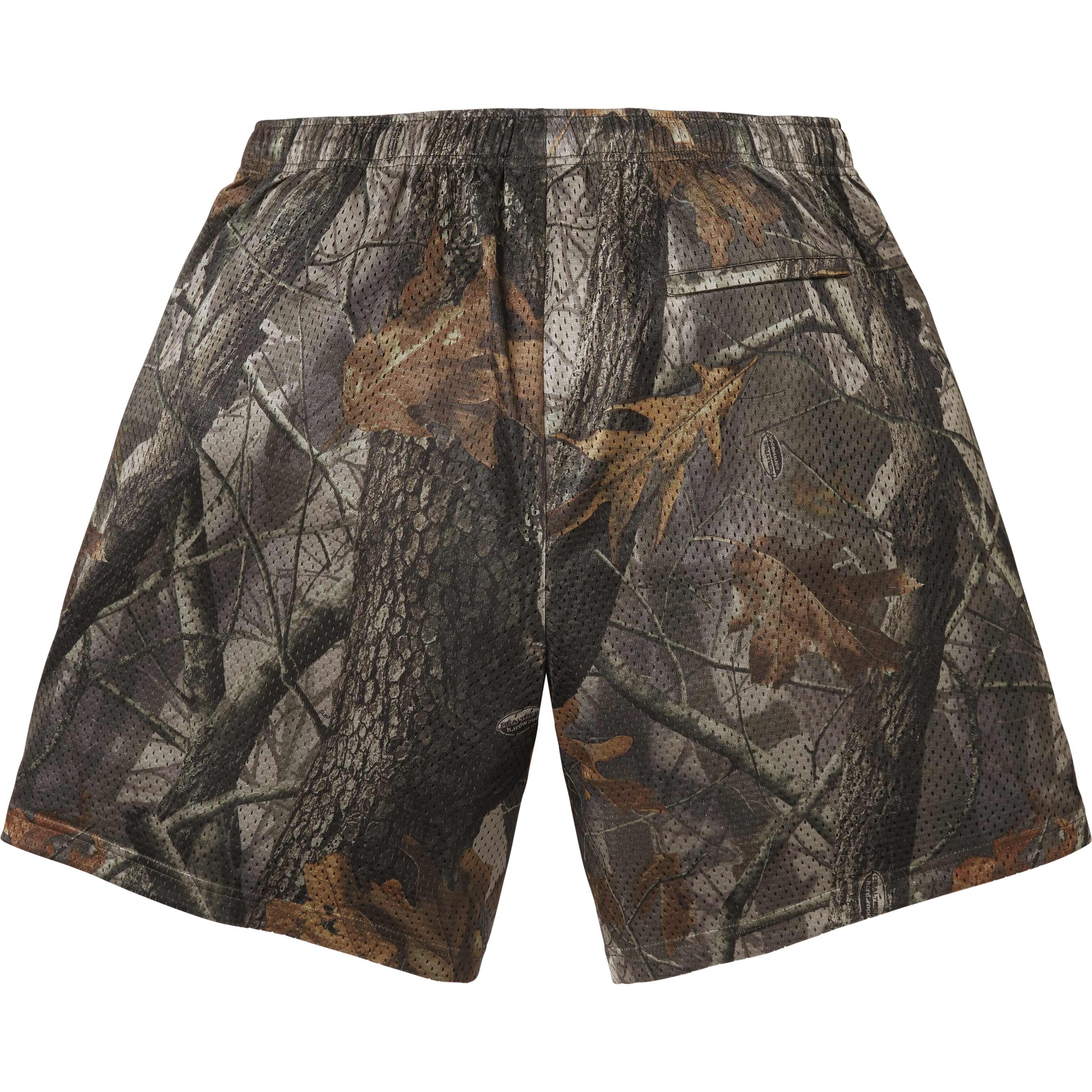 Rhinestone Mesh Short