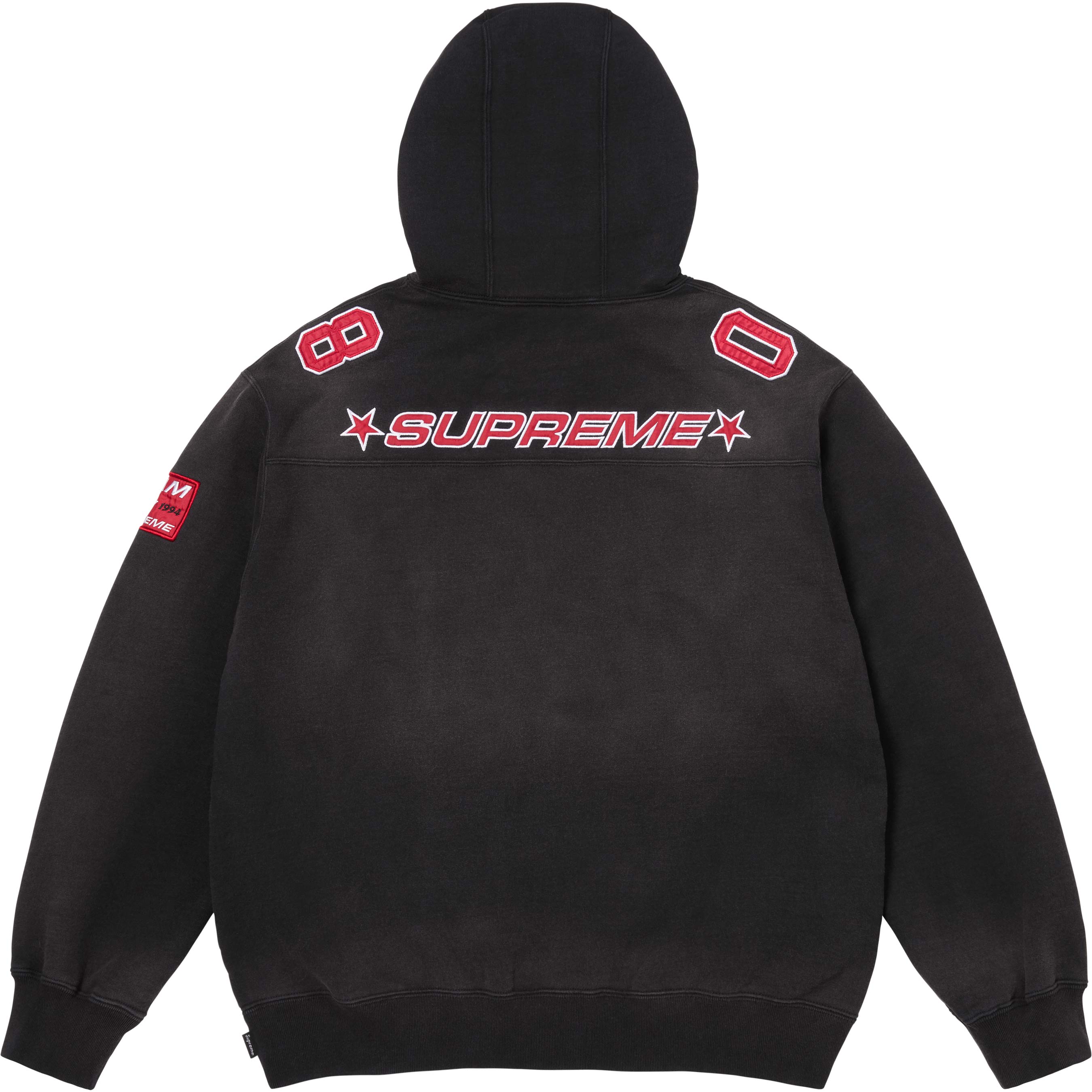 Football Jersey Hooded Sweatshirt
