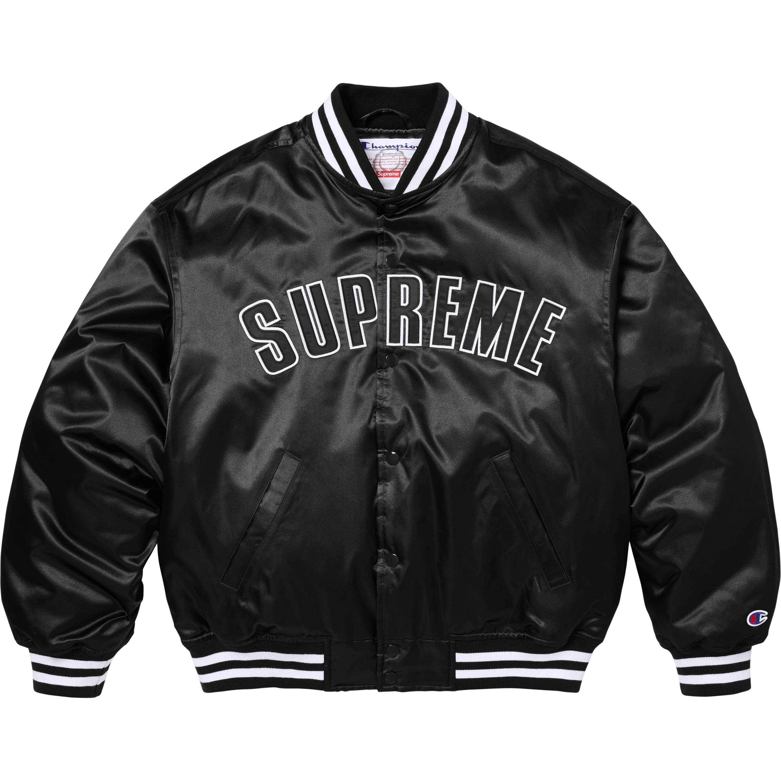 Supreme®/Champion® Satin Varsity Jacket