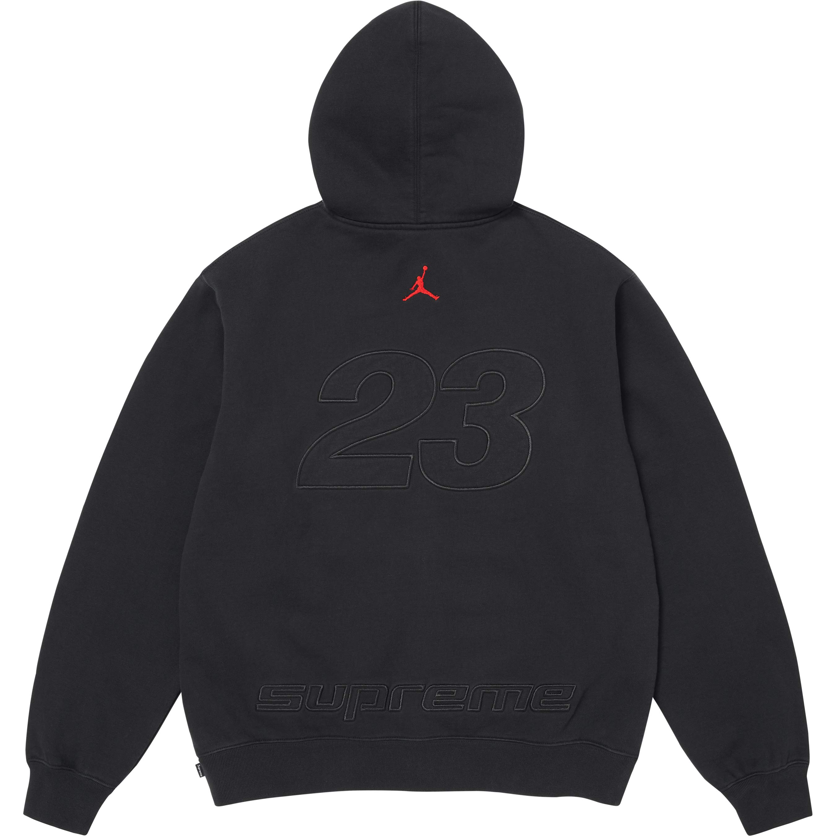 Supreme®/Jordan® Zip Up Hooded Sweatshirt