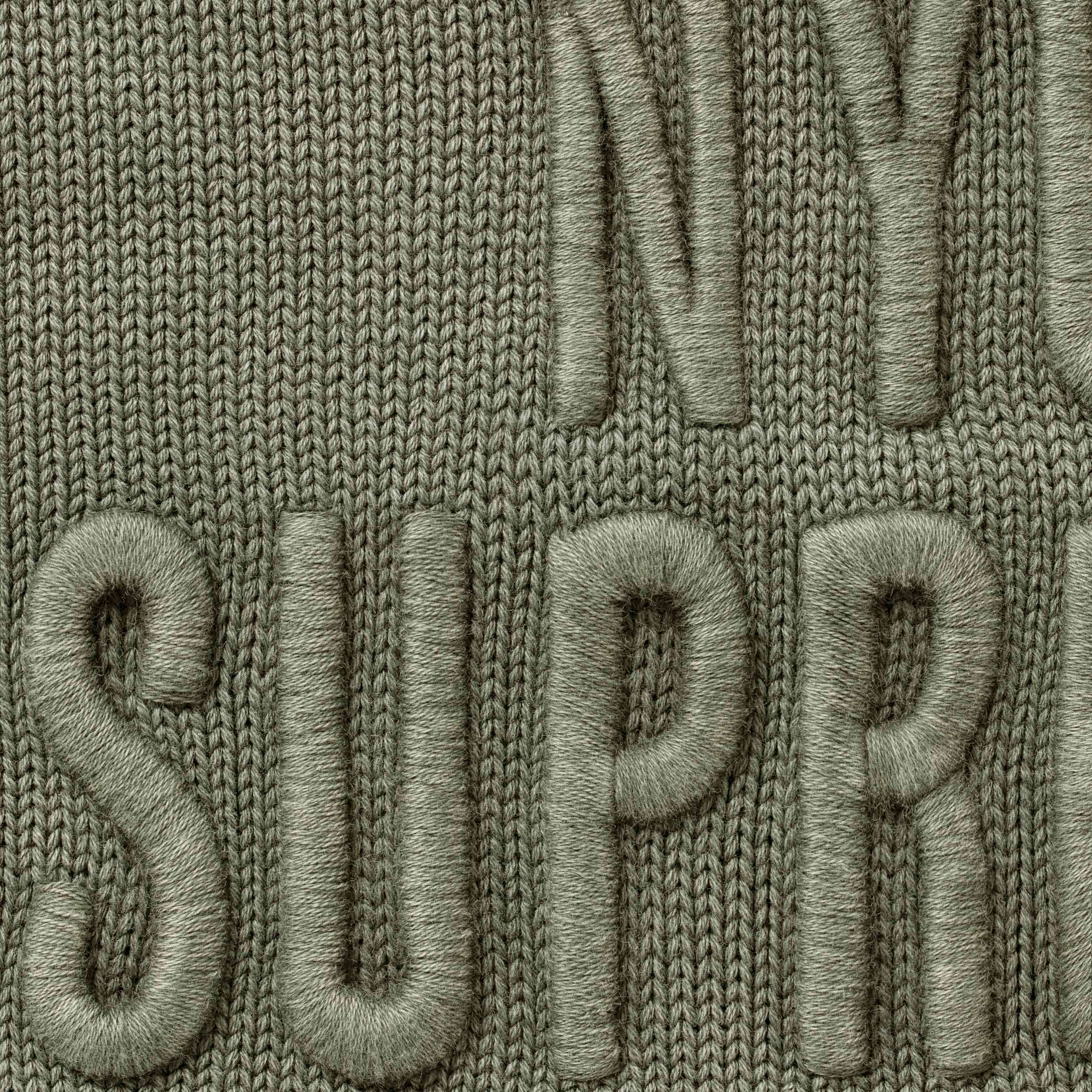 Overdyed Raised Sweater