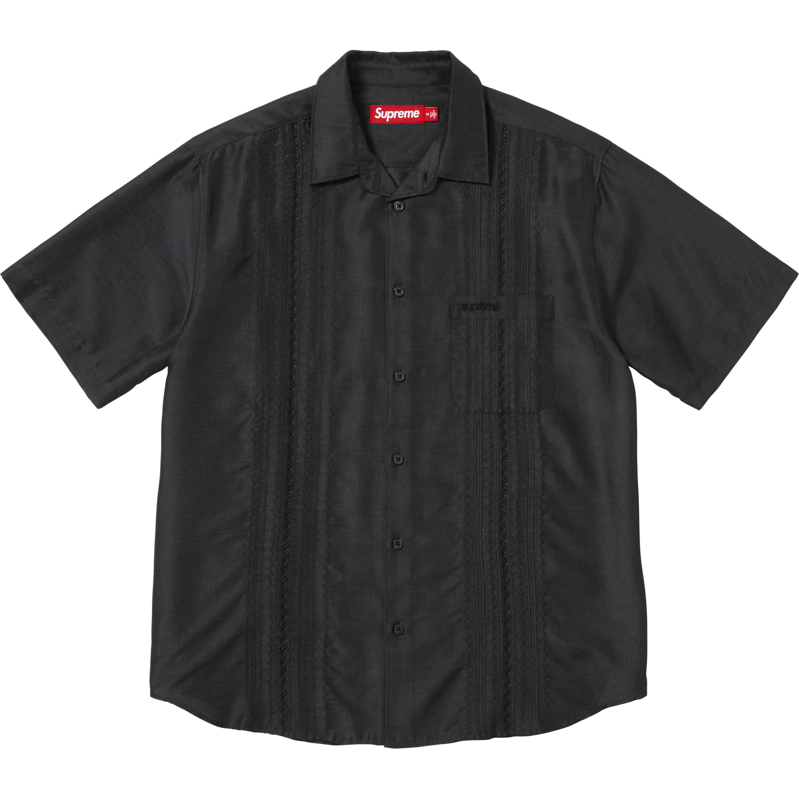 Pintuck S/S Shirt