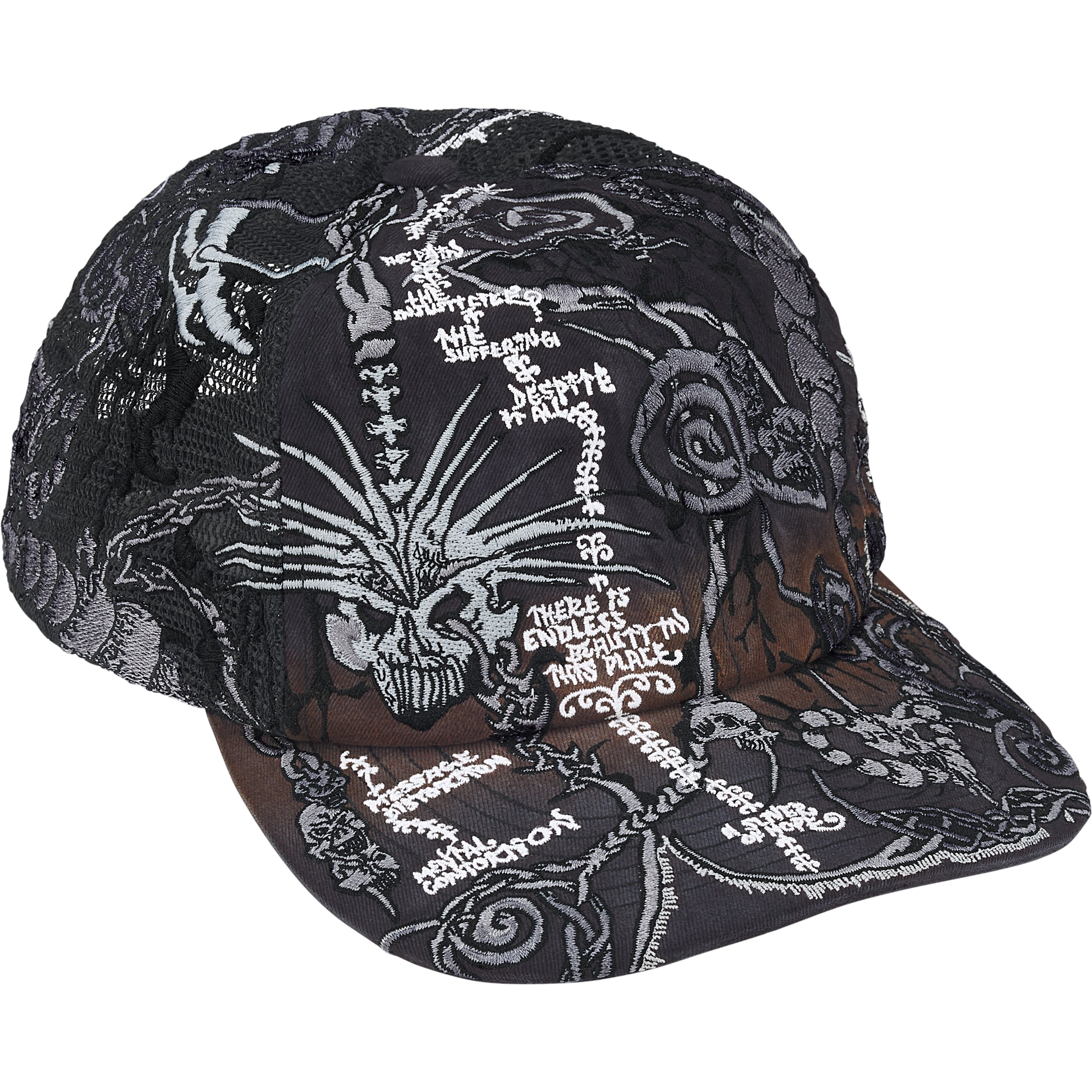 Wombat Embroidered Mesh Back 6-Panel