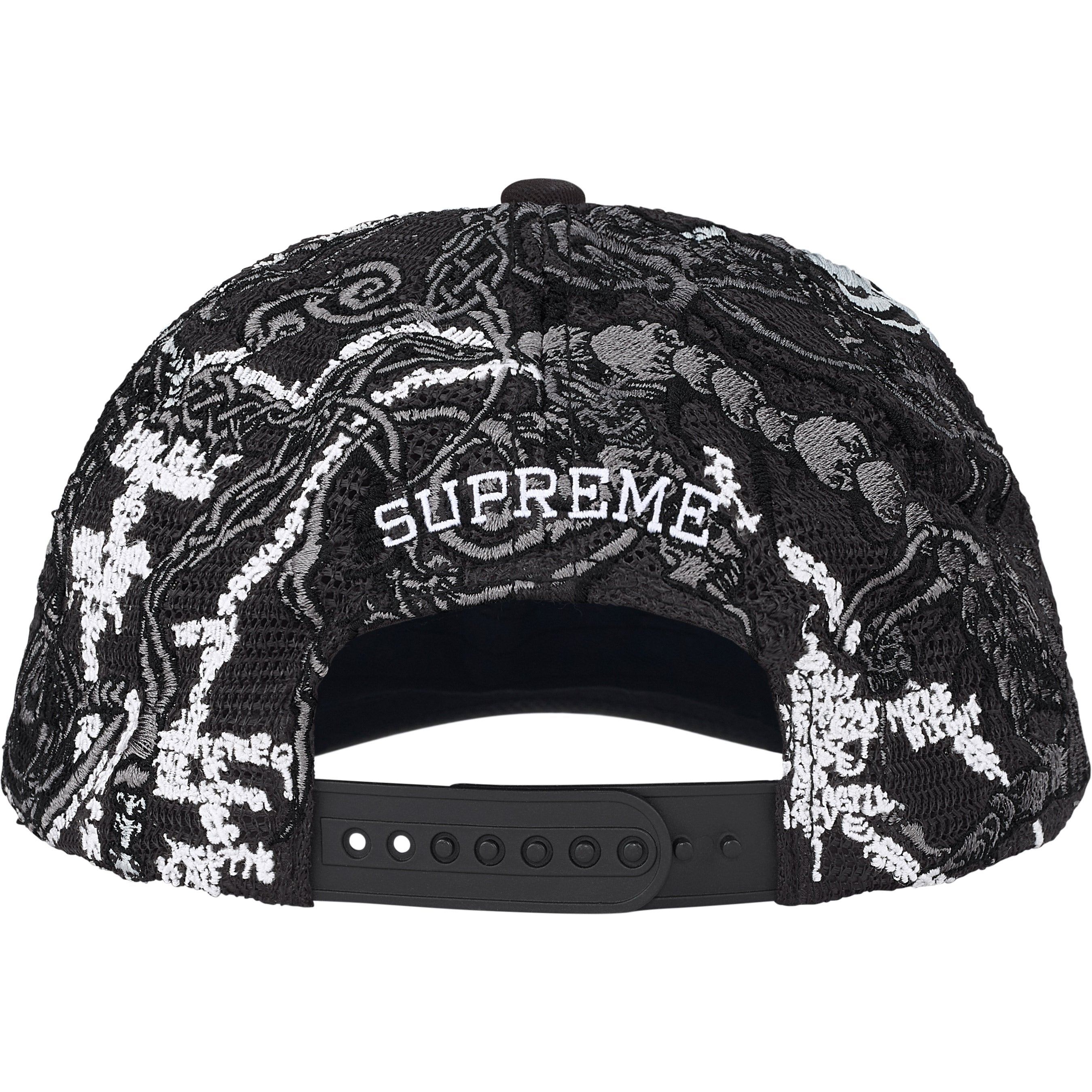 Wombat Embroidered Mesh Back 6-Panel