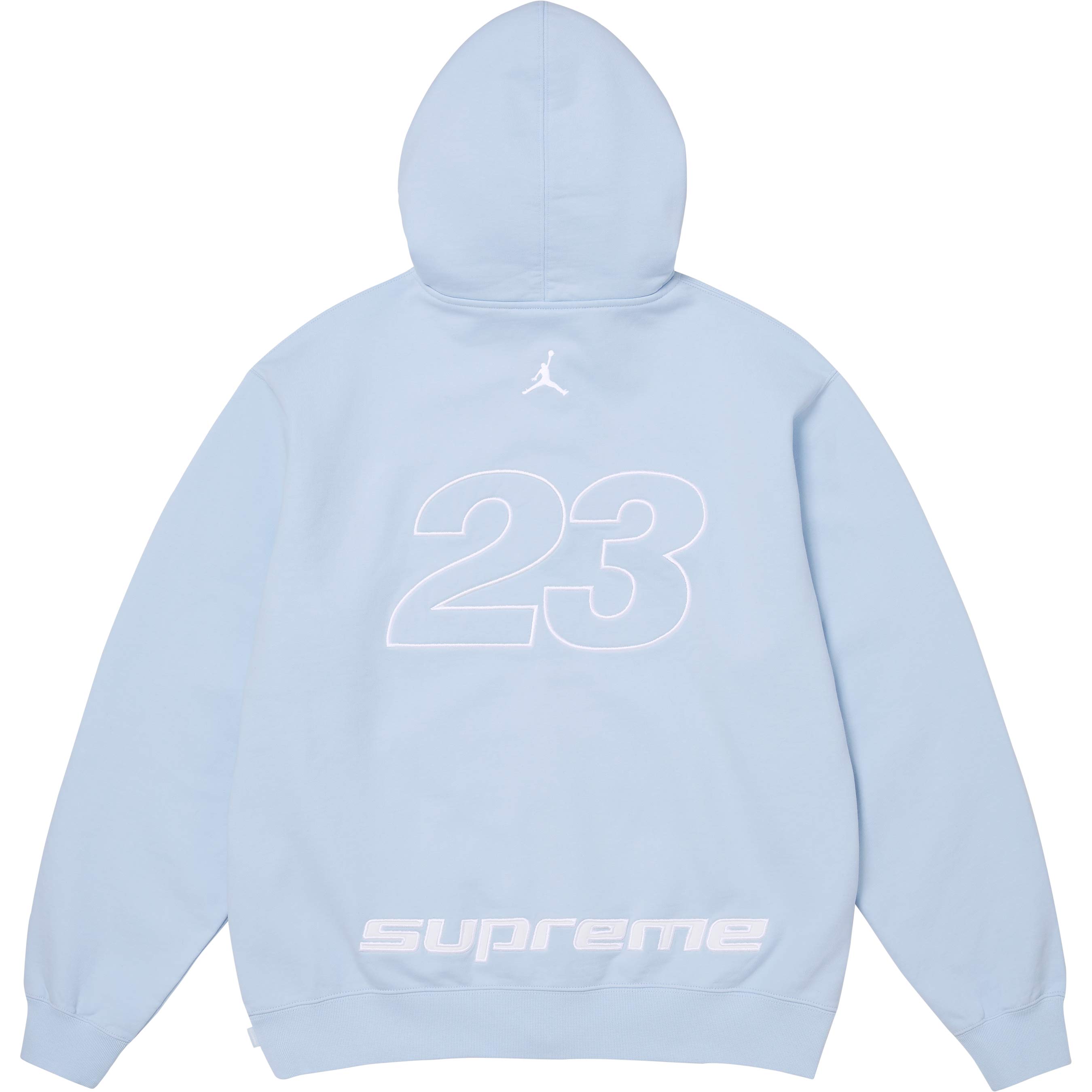 Supreme®/Jordan® Zip Up Hooded Sweatshirt