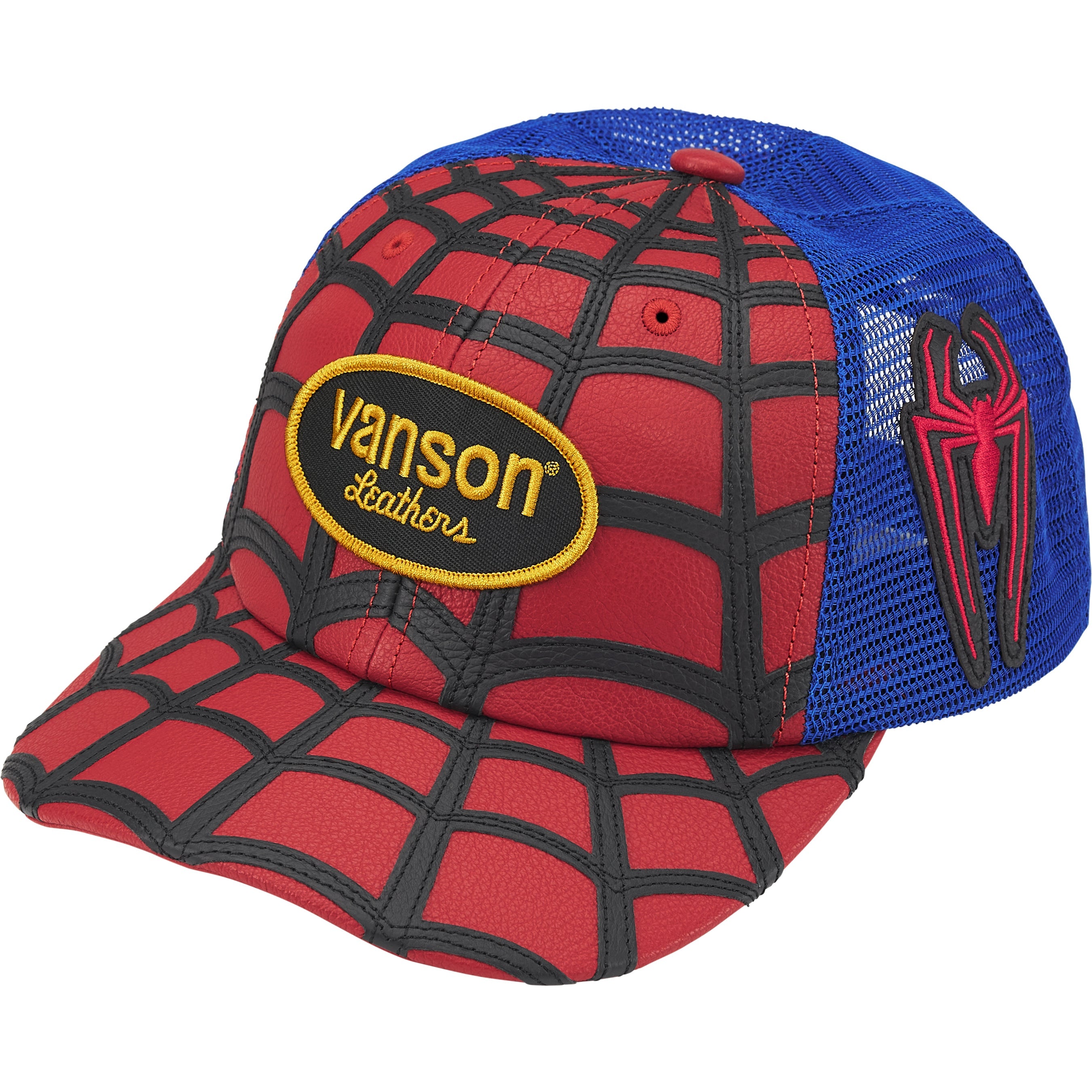 Supreme®/Vanson Leathers® Spider-Man Mesh Back 6-Panel