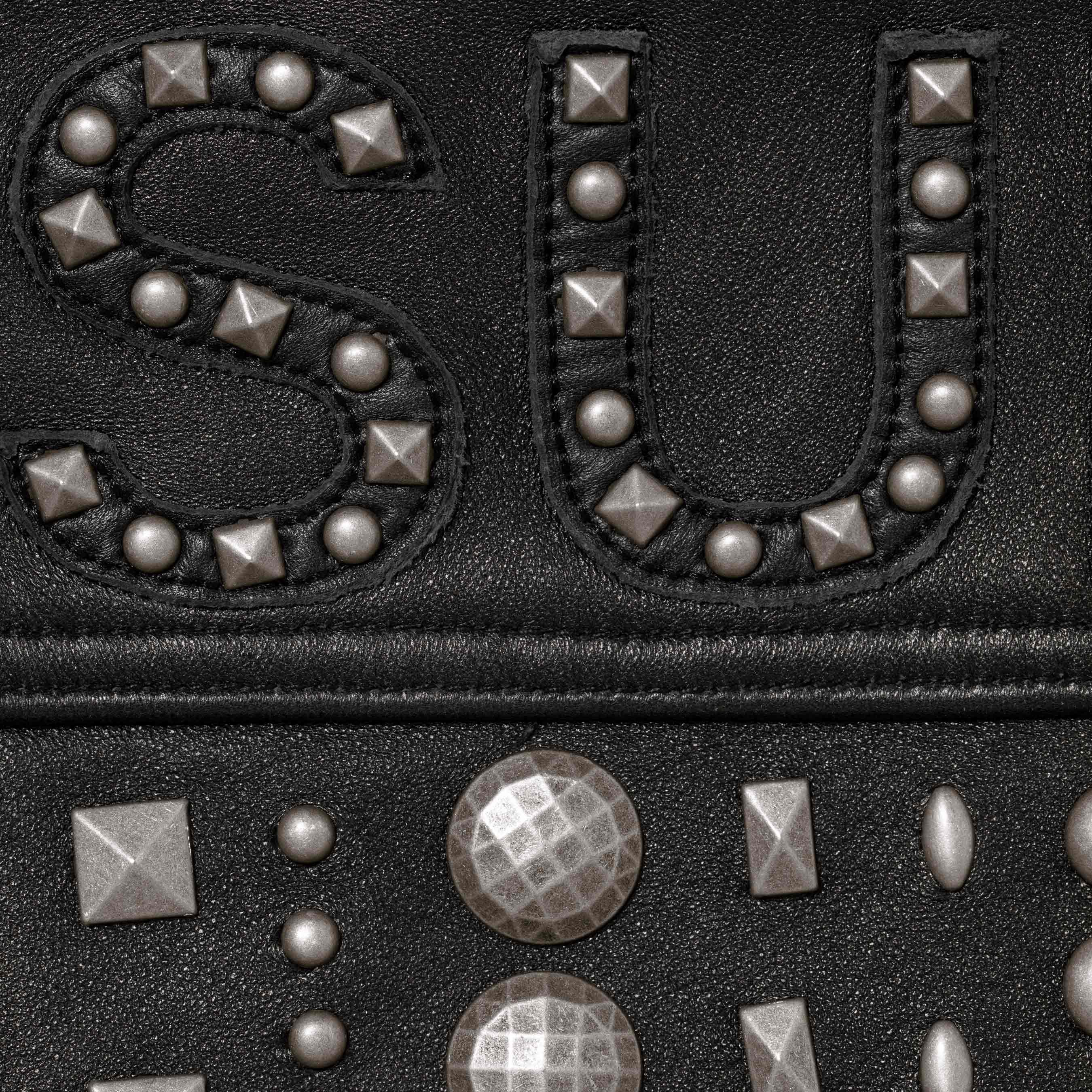 Multi Studded Leather Jacket