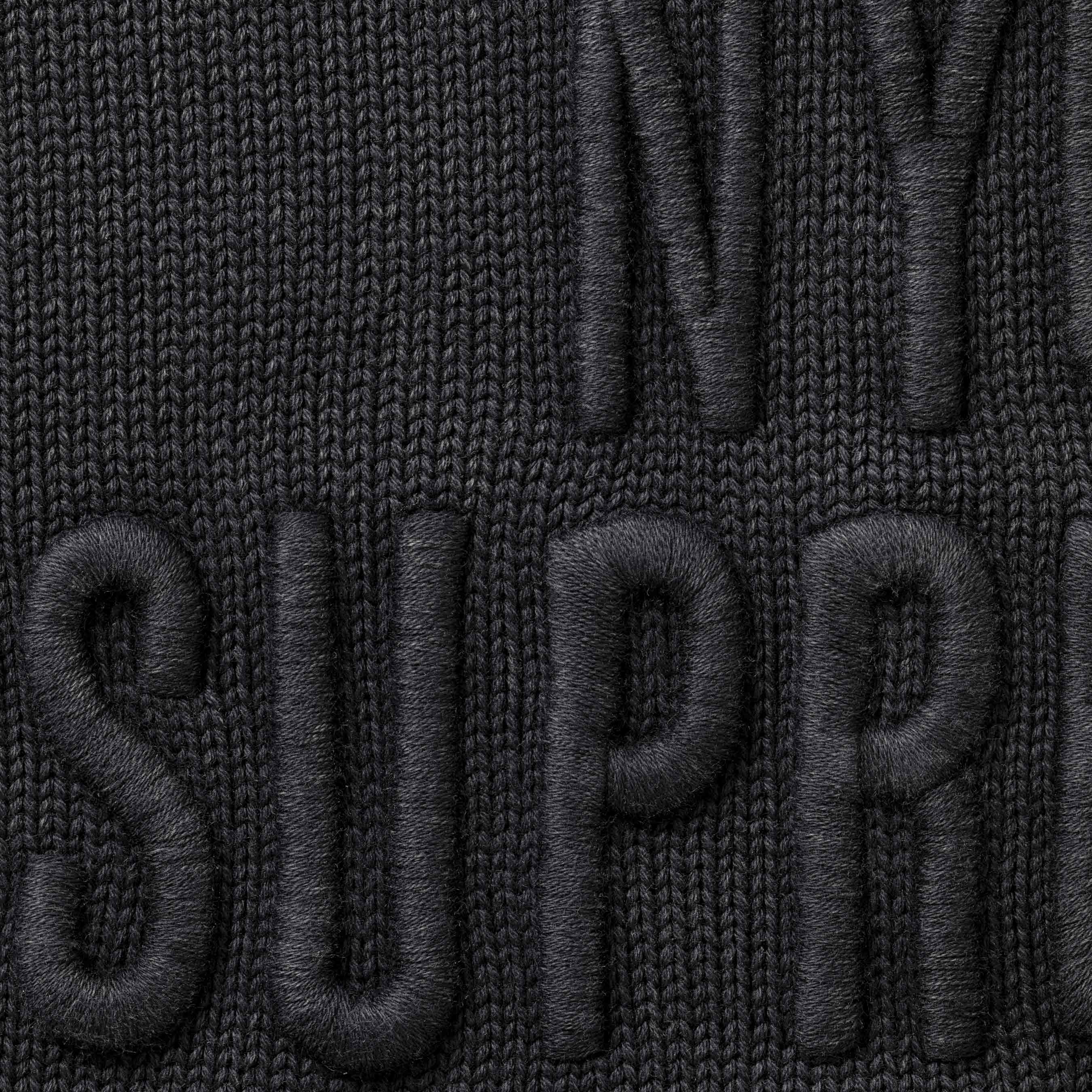 Overdyed Raised Sweater