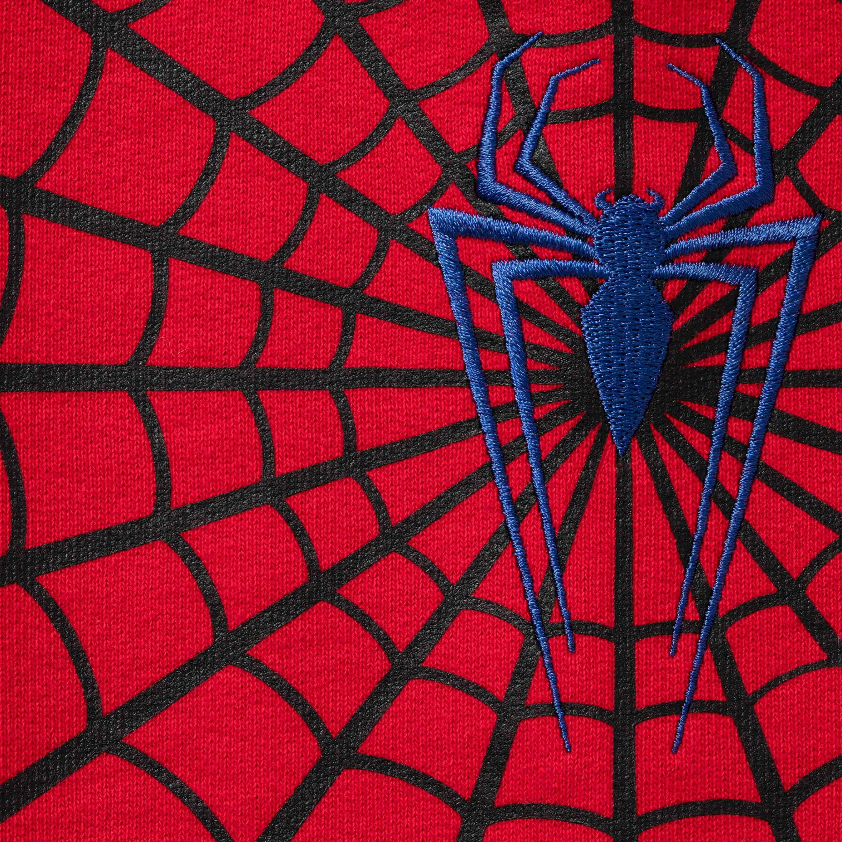 Supreme®/Vanson Leathers® Spider-Man Zip Up Hooded Sweatshirt