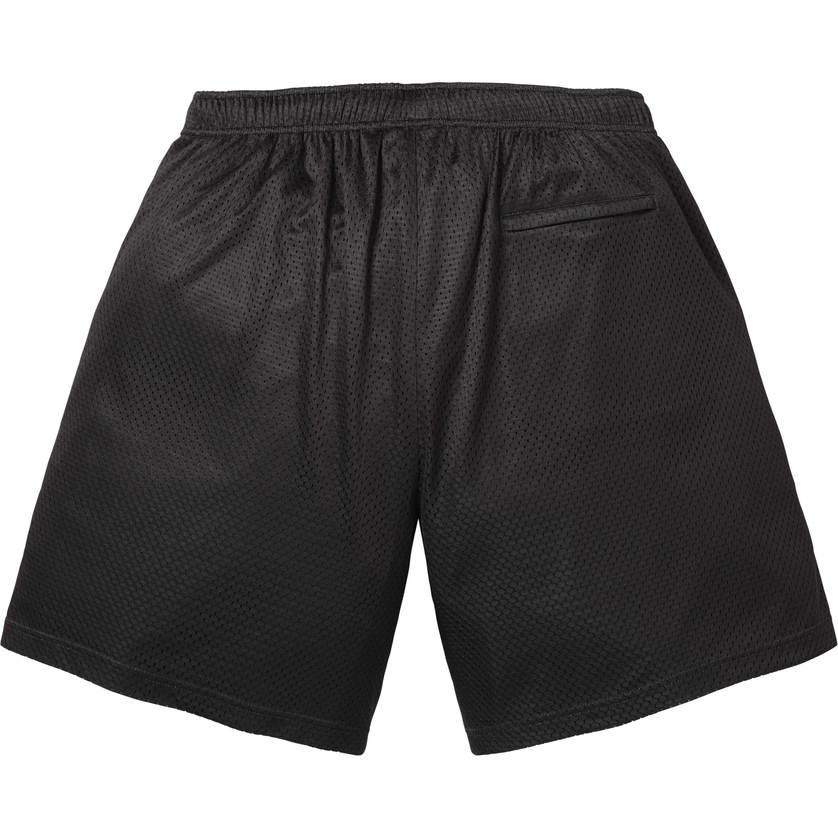 Rhinestone Mesh Short