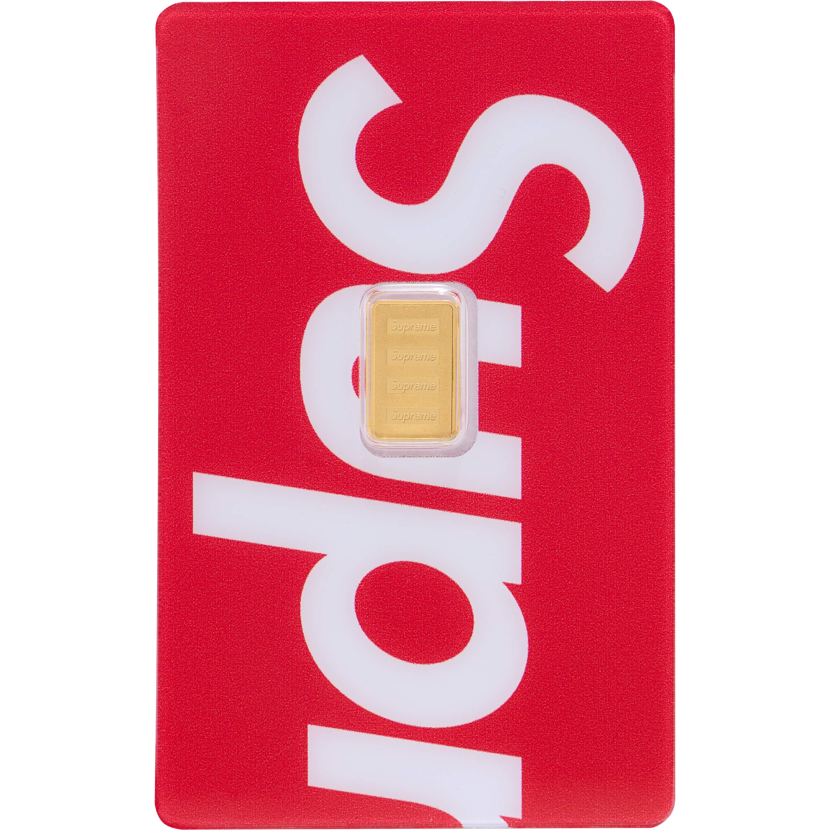 Supreme®/PAMP Suisse 1 g Gold Bar