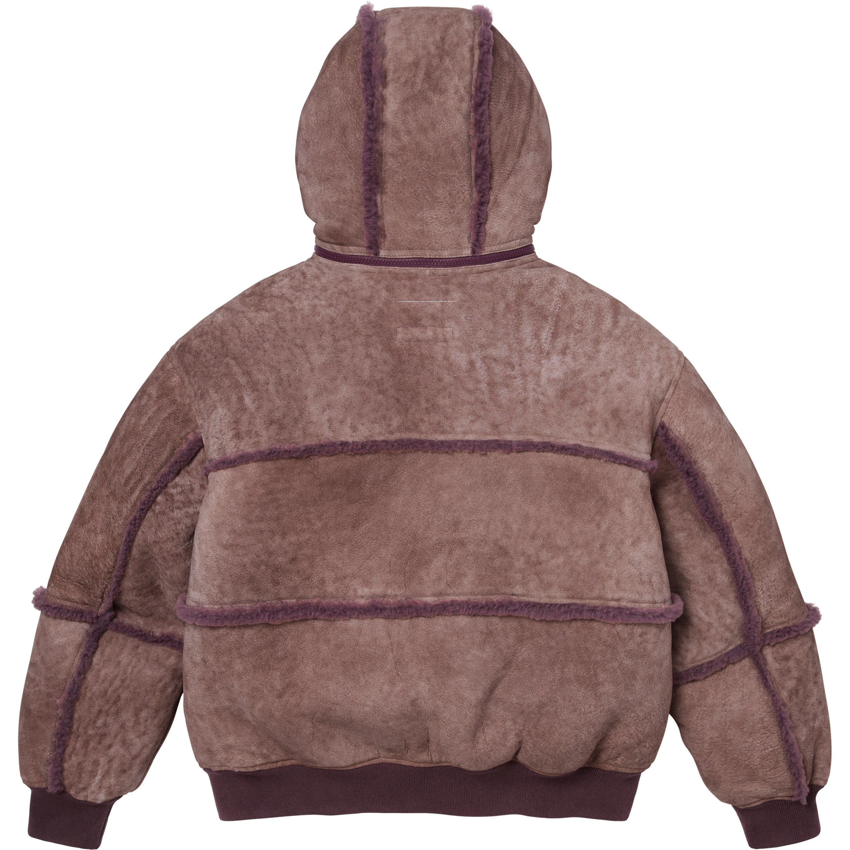 Supreme®/MM6 Maison Margiela Hooded Shearling Bomber Jacket