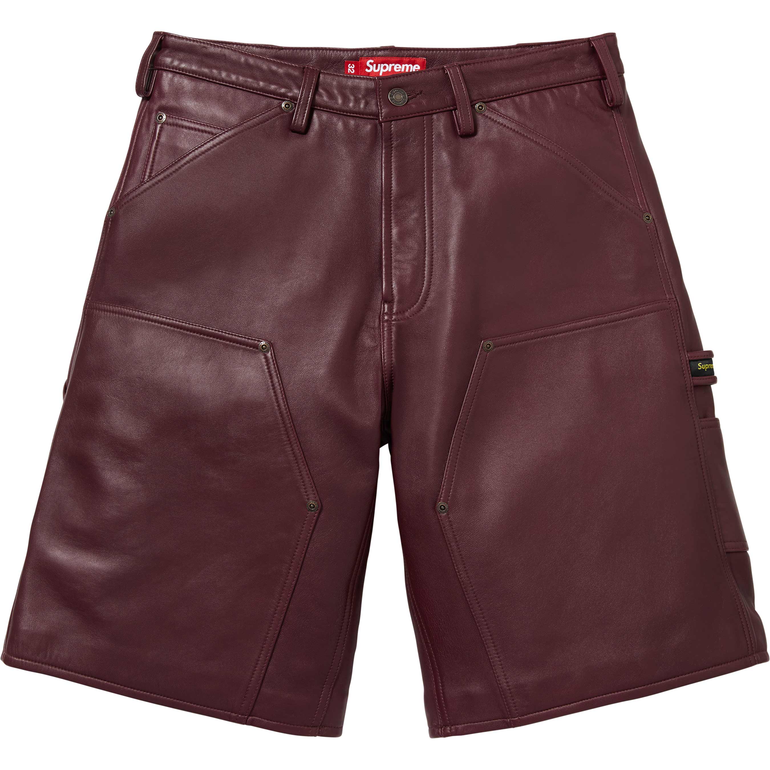 Leather Double Knee Painter Short