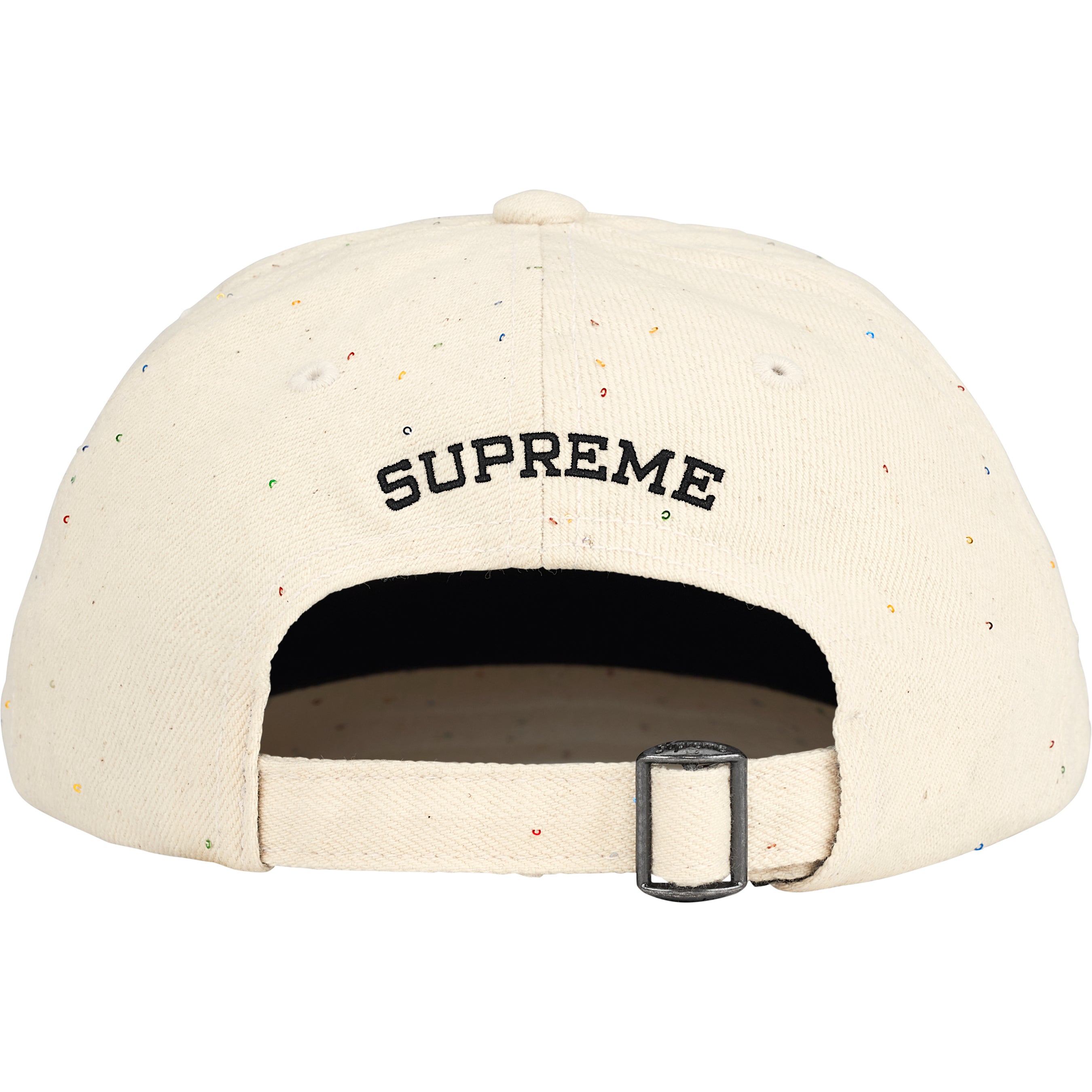 Sequin Denim Classic Logo 6-Panel